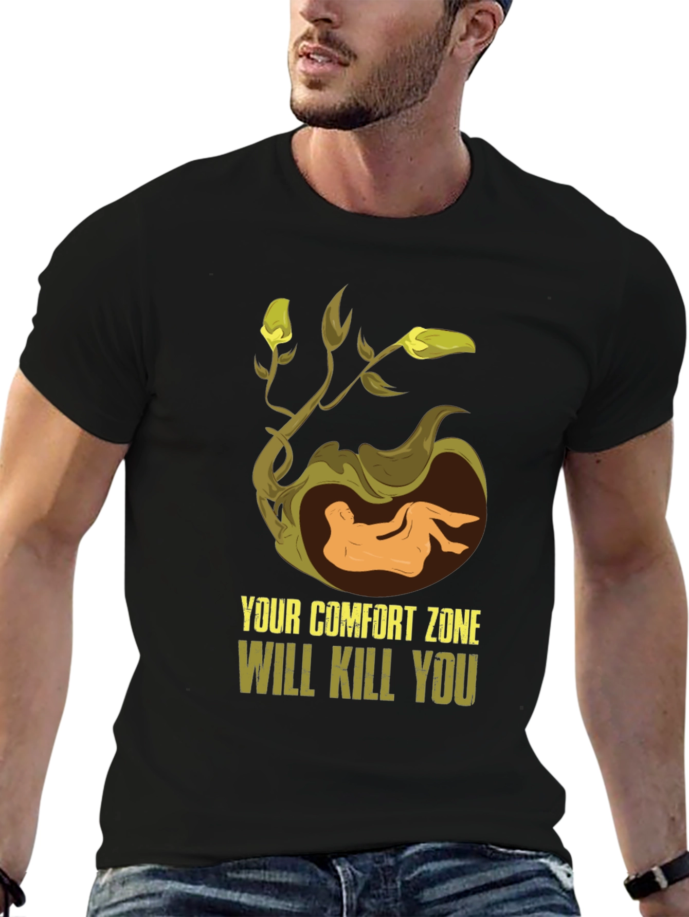 Comfort Zone Motivational T-Shirt