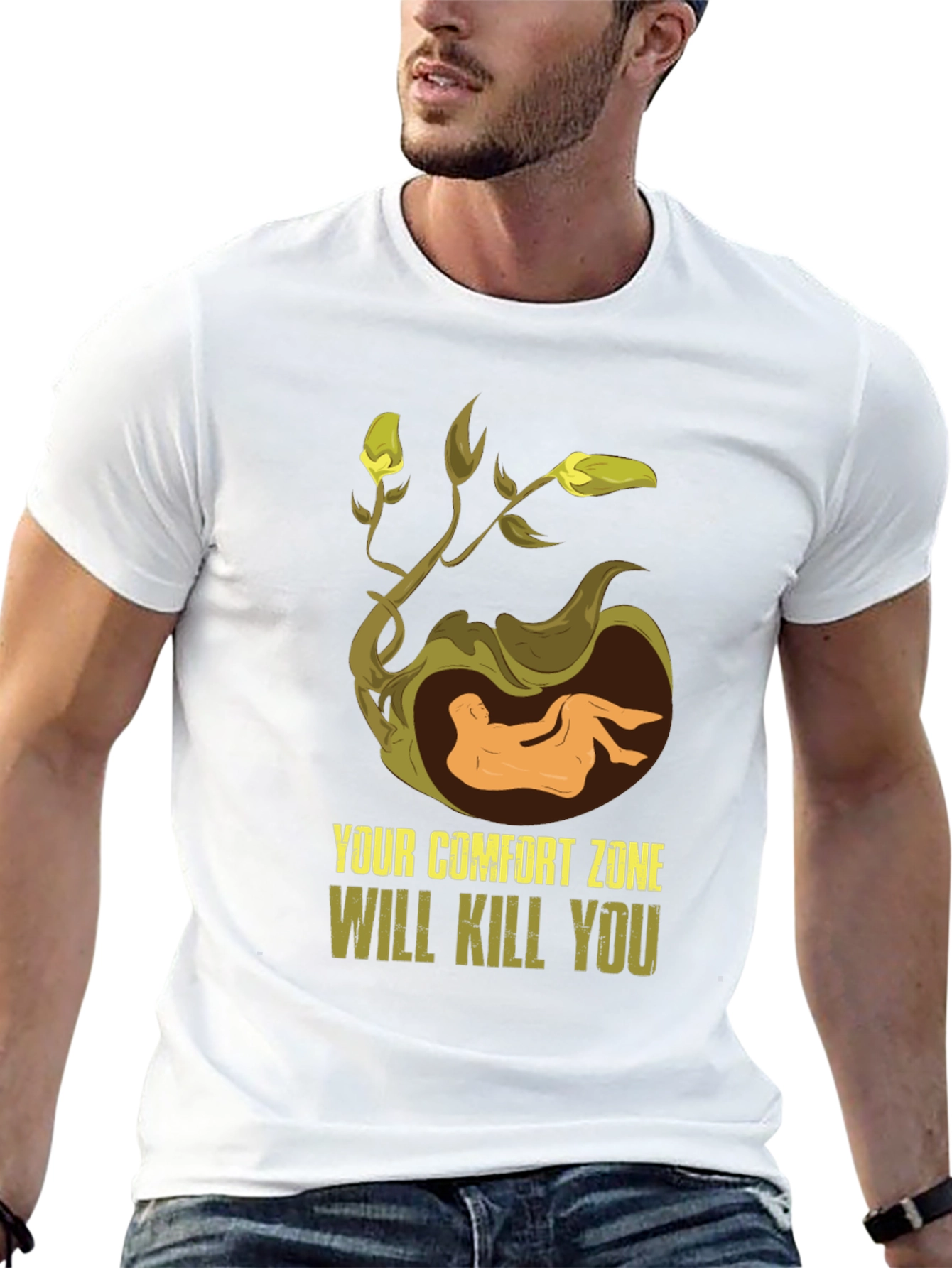 Comfort Zone Motivational T-Shirt