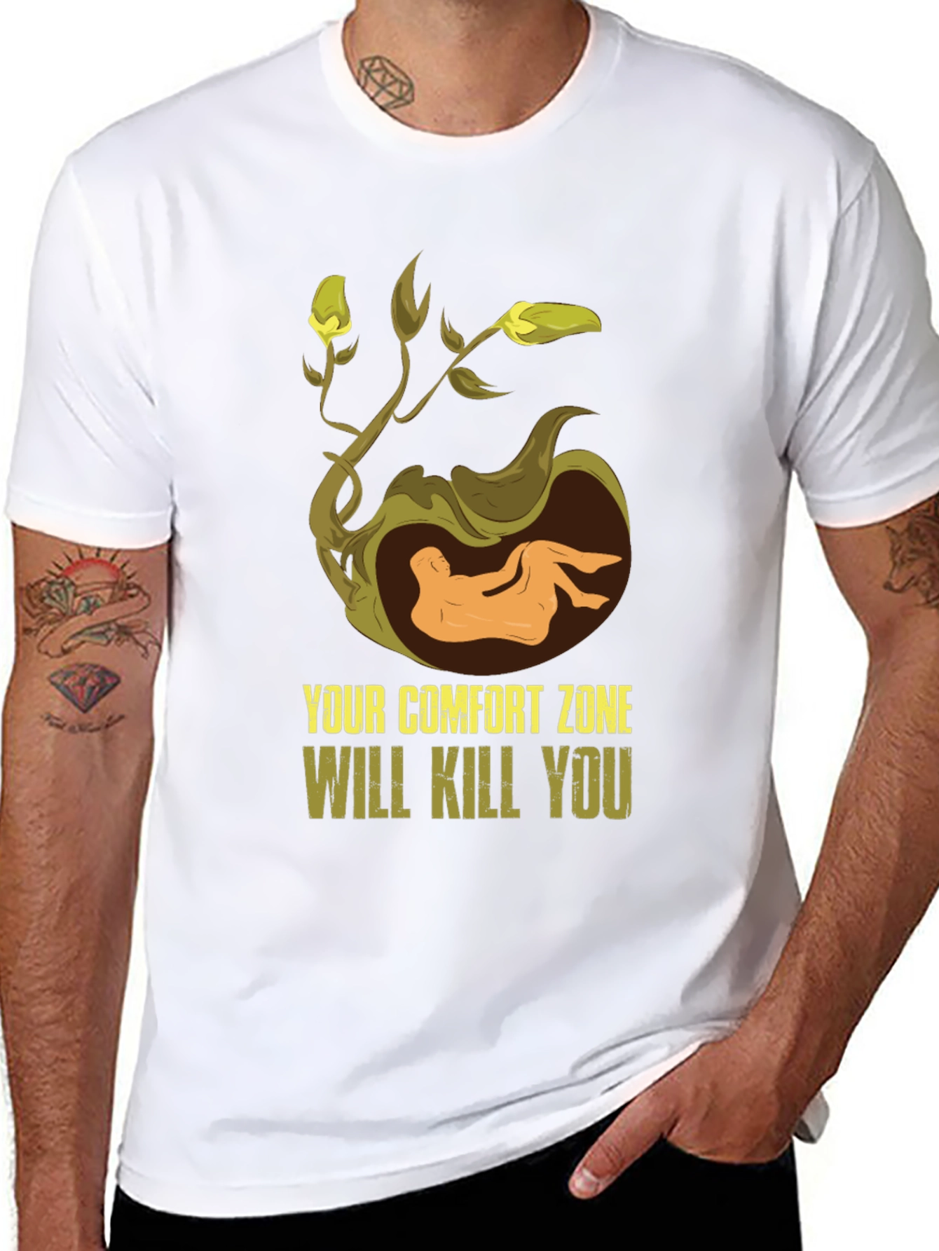 Comfort Zone Motivational T-Shirt