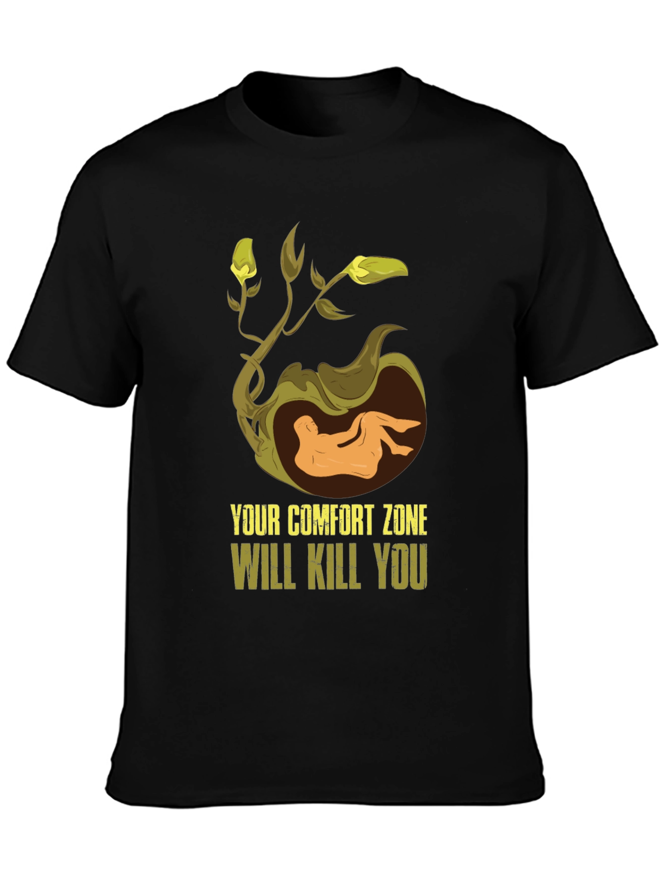 Comfort Zone Motivational T-Shirt