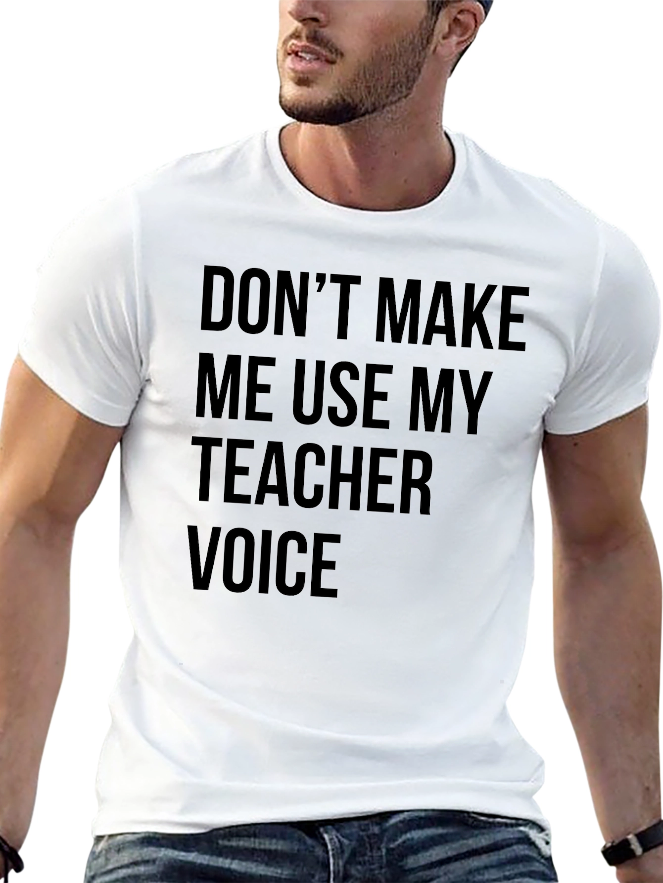 Teacher Voice T-Shirt - Funny Teaching Gift
