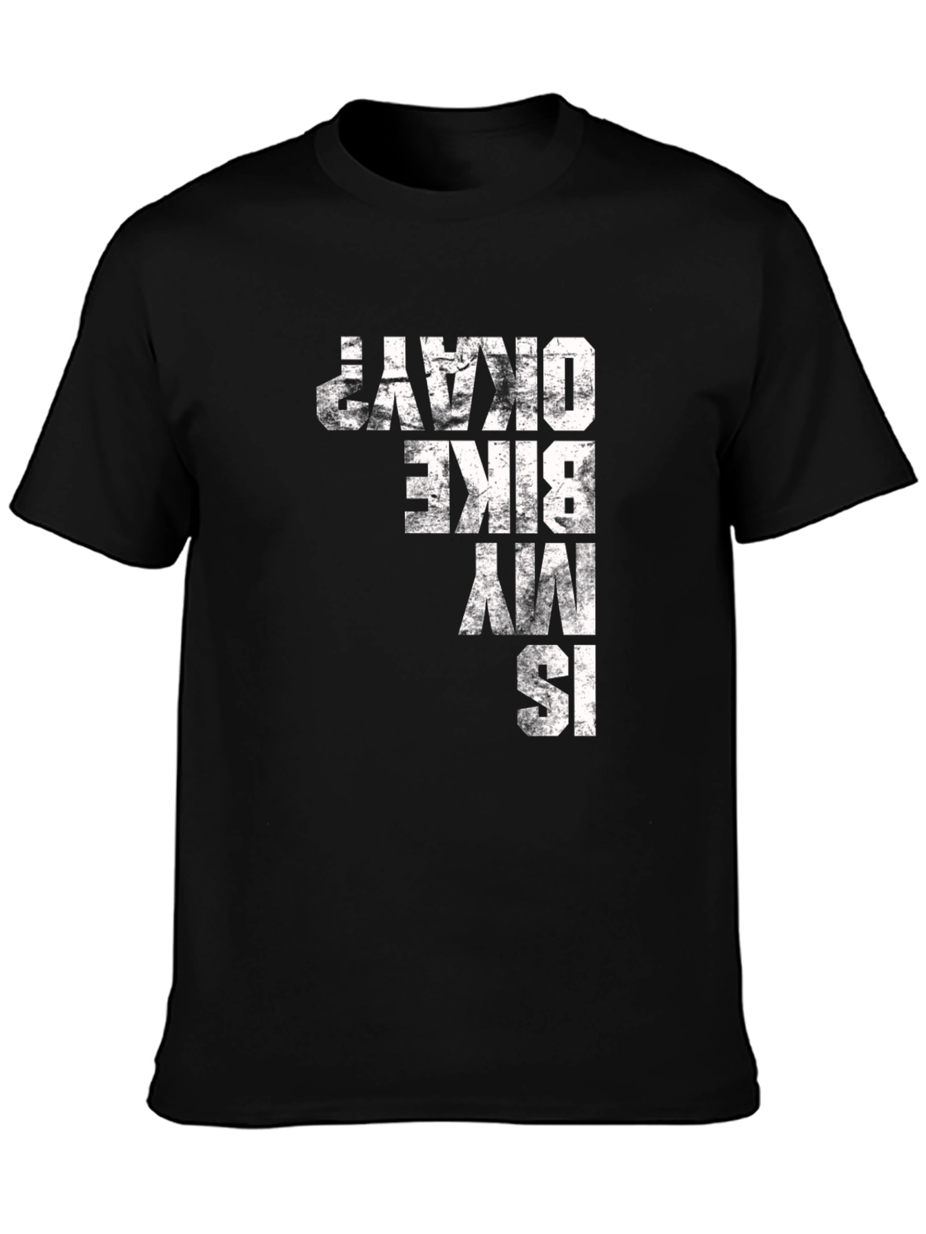 Is My Bike Okay? Graphic Tee - Black