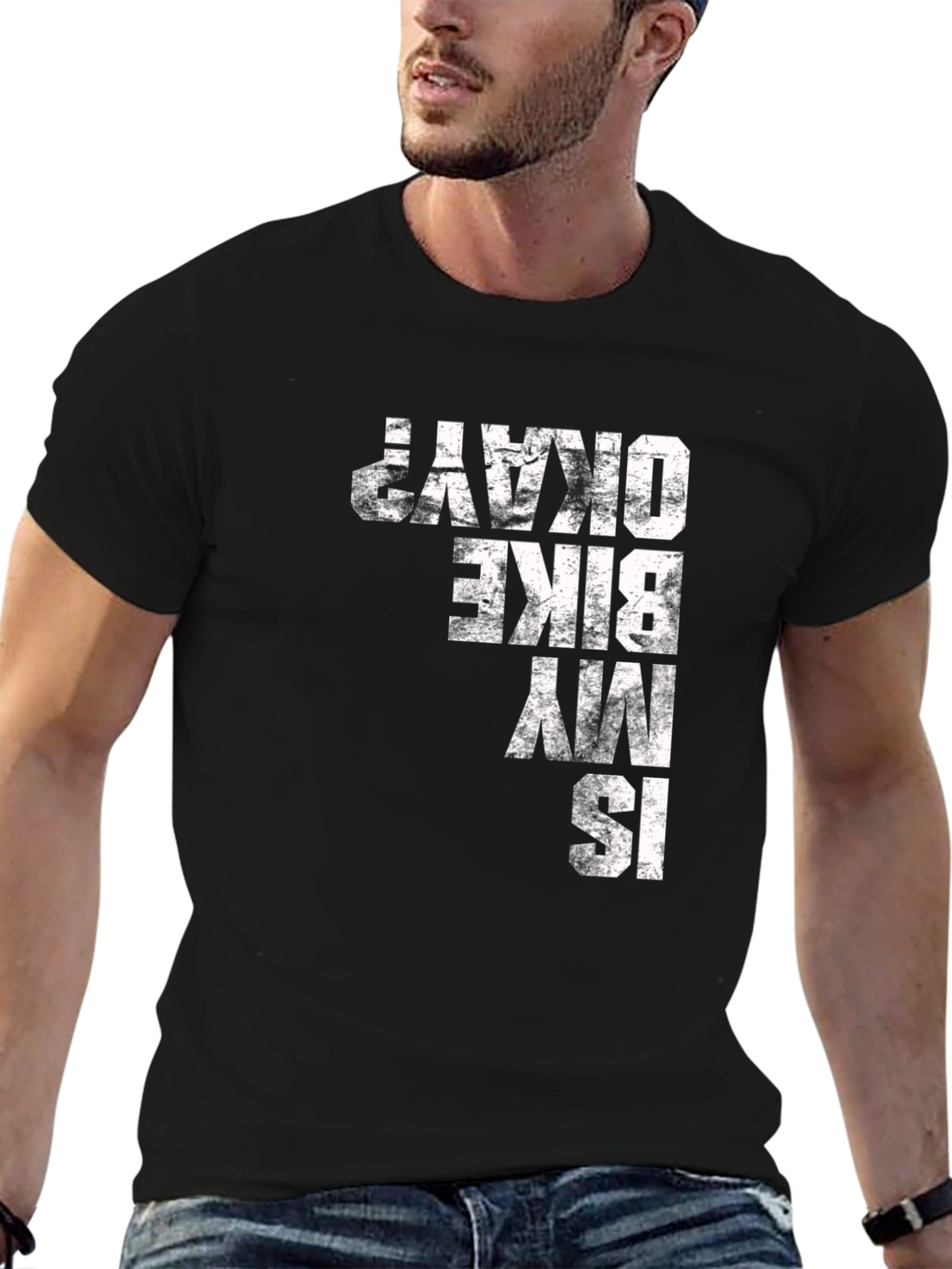 Is My Bike Okay? Graphic Tee - Black
