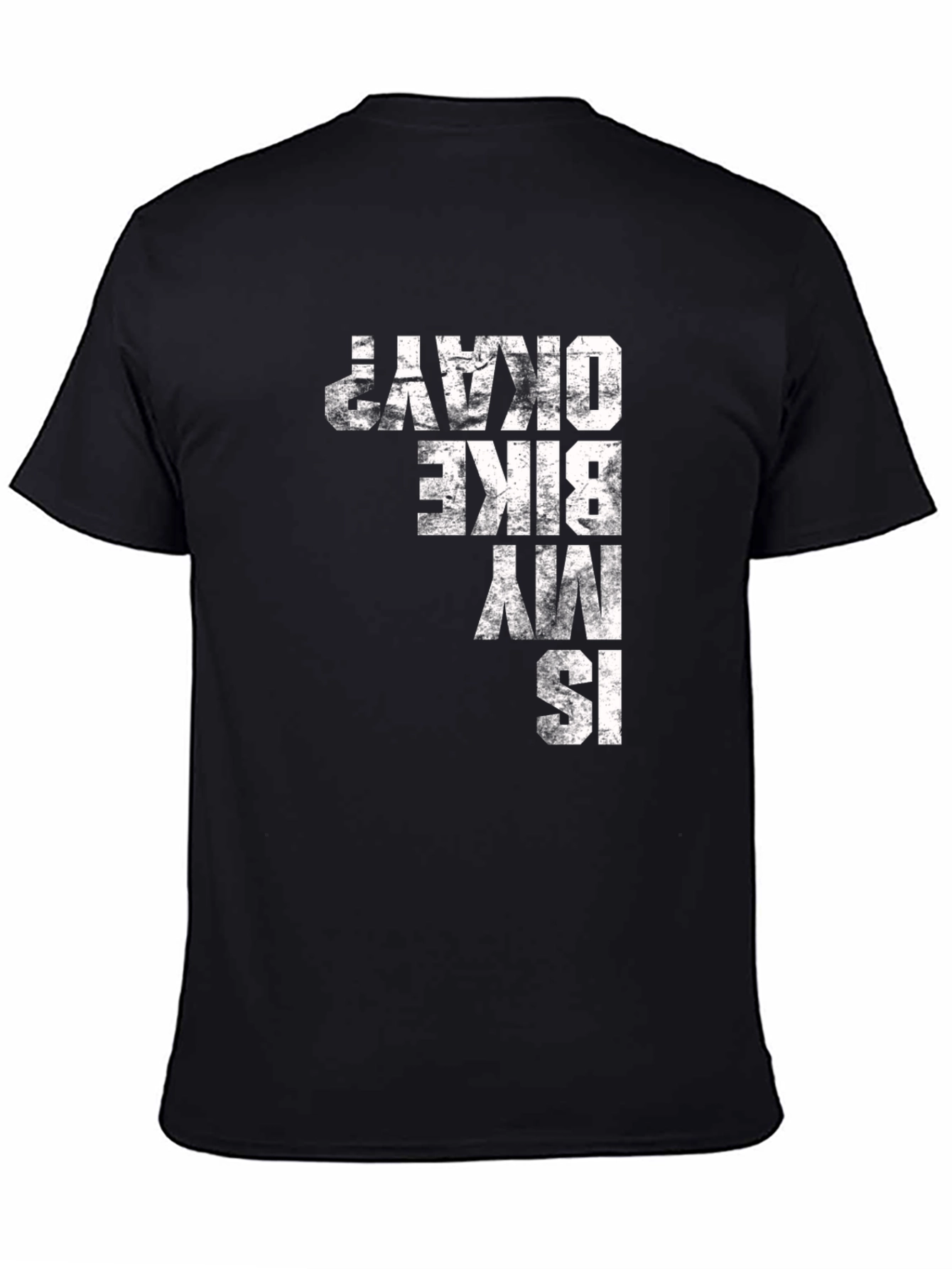 Is My Bike Okay? Graphic Tee - Black