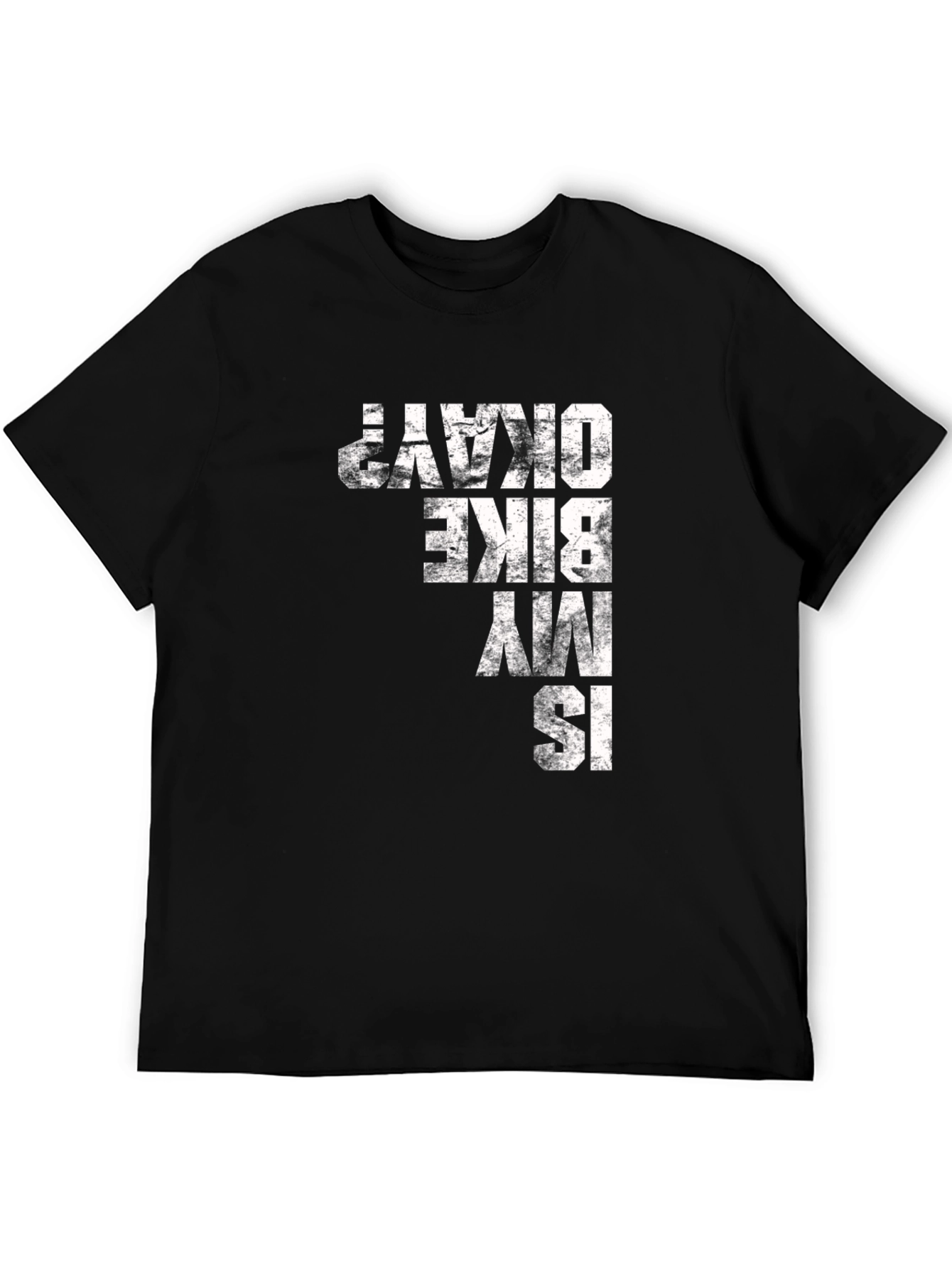 Is My Bike Okay? Graphic Tee - Black