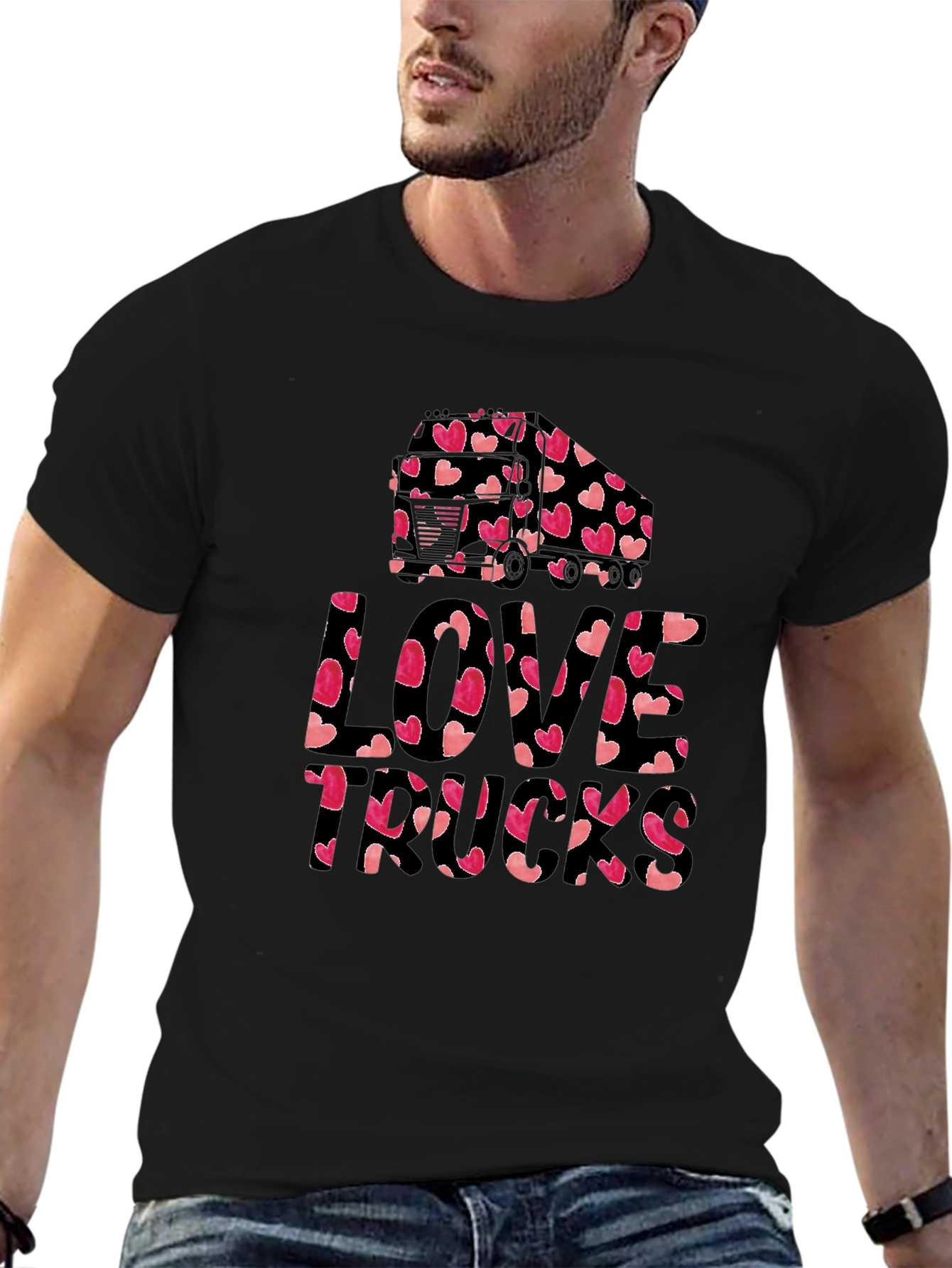Love Trucks Graphic T-Shirt