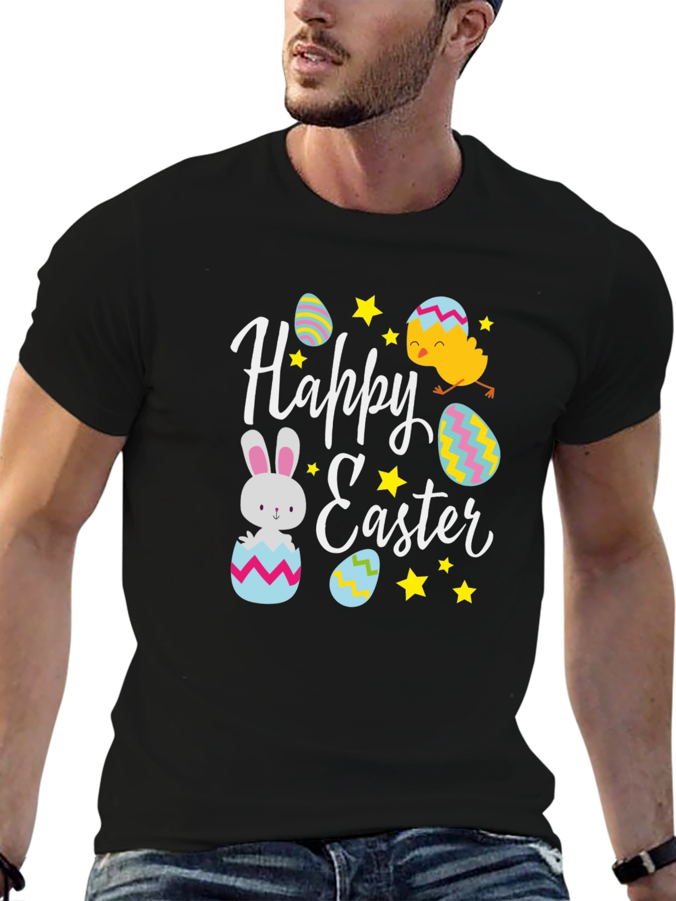 Happy Easter Graphic T-Shirt
