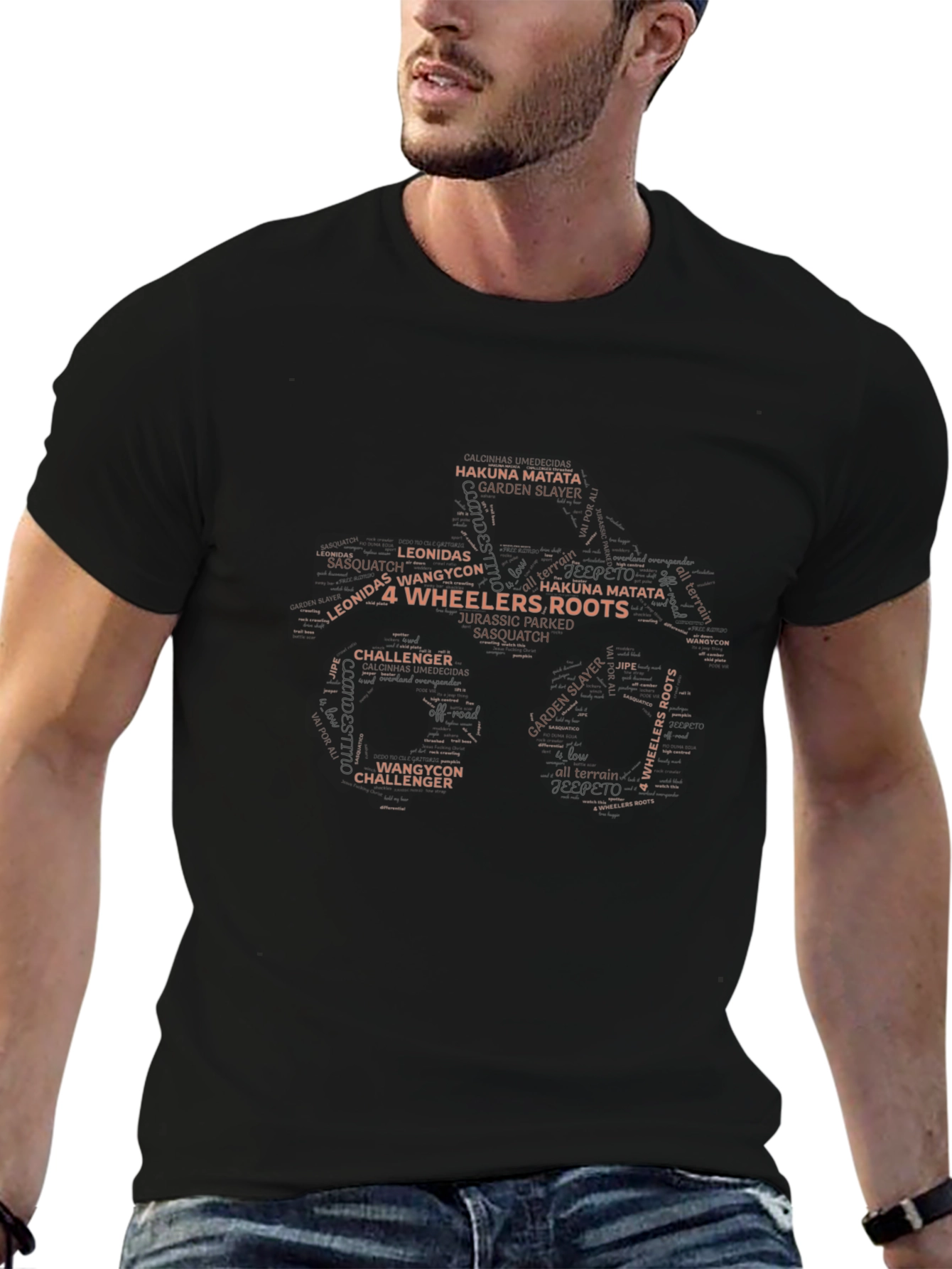 Off-Road Adventure T-Shirt: 4 Wheelers Roots