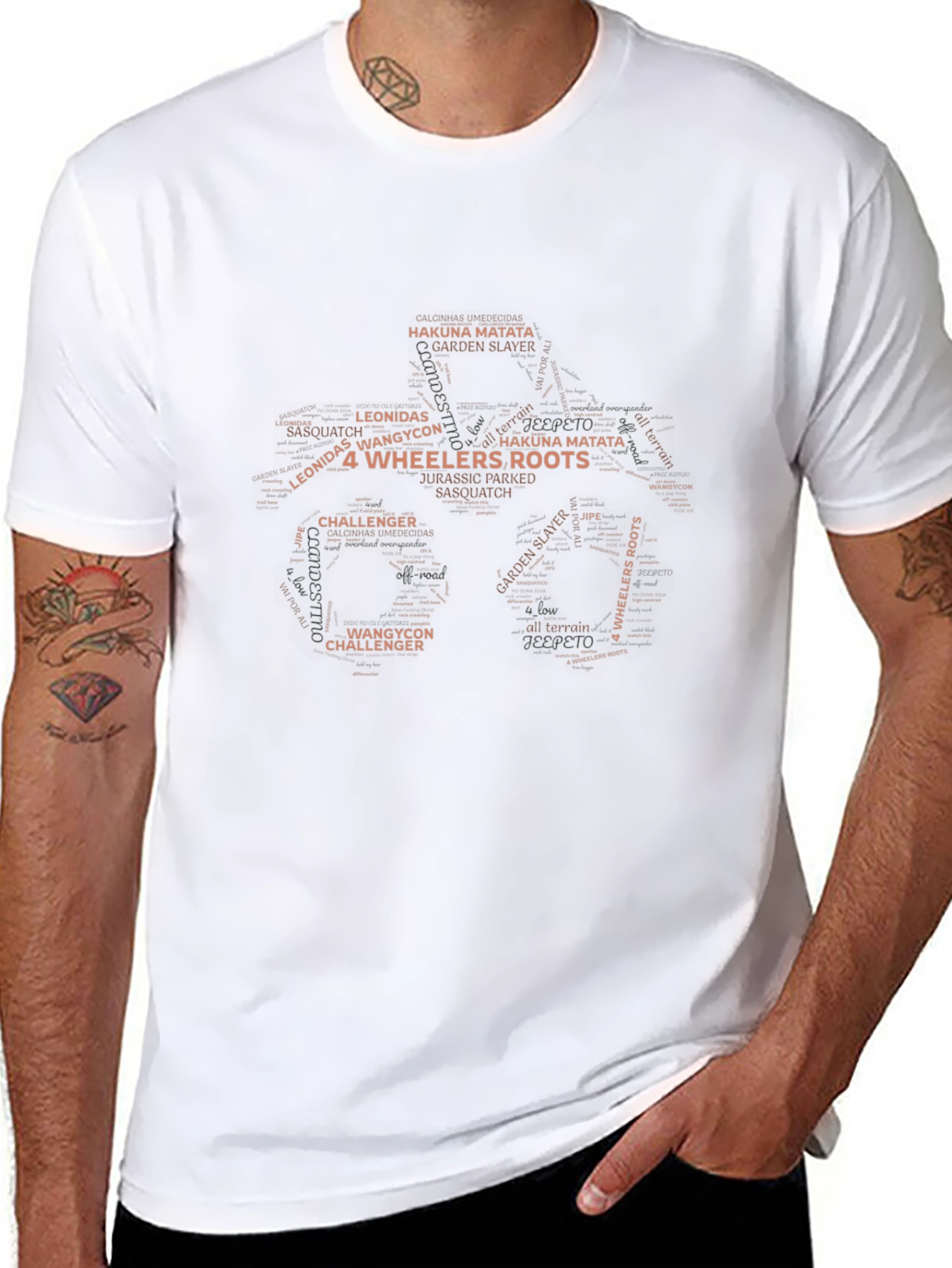 Off-Road Adventure T-Shirt: 4 Wheelers Roots