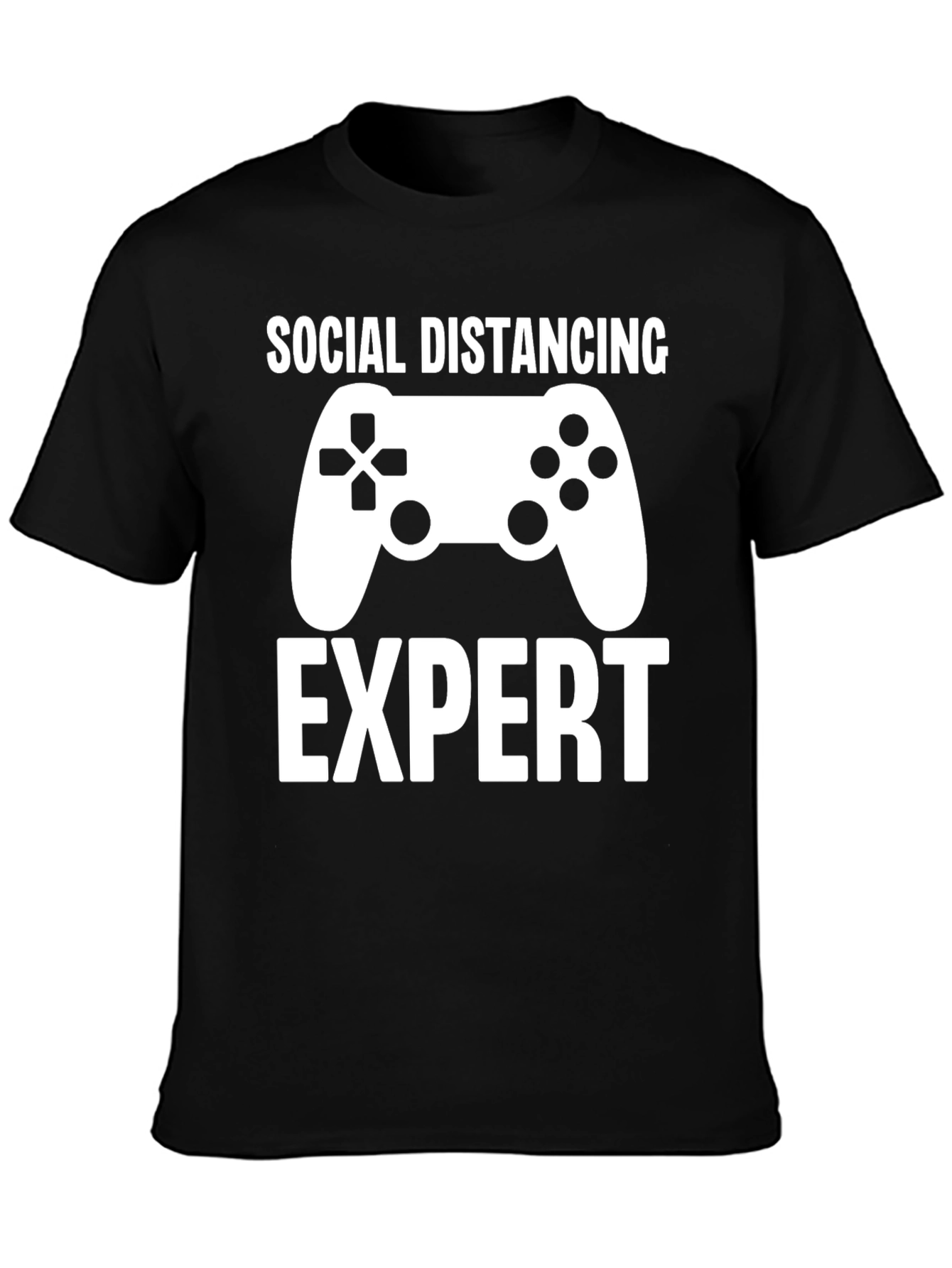 Social Distancing Expert Gamer T-Shirt