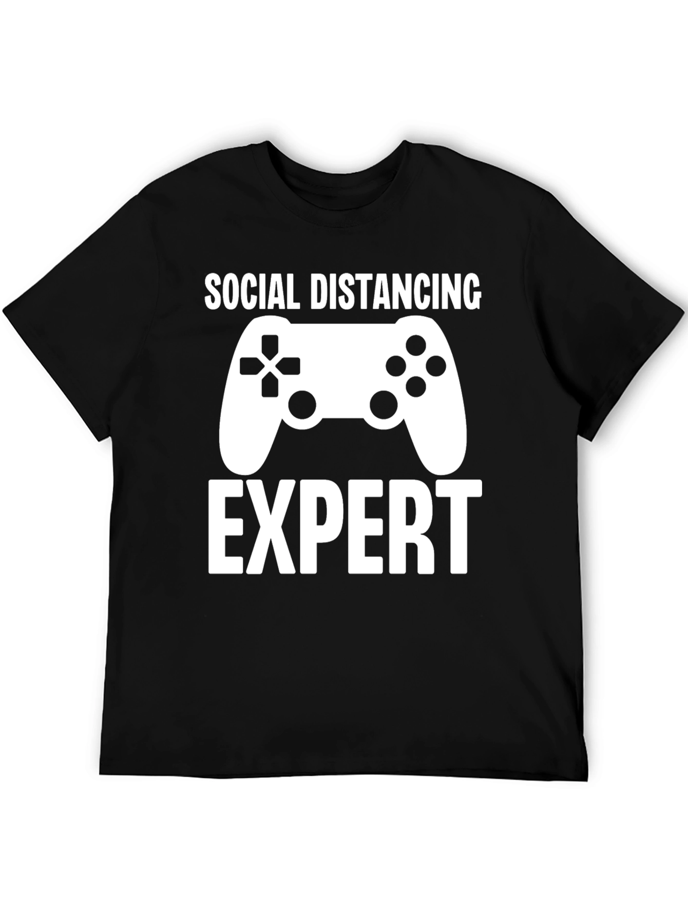 Social Distancing Expert Gamer T-Shirt