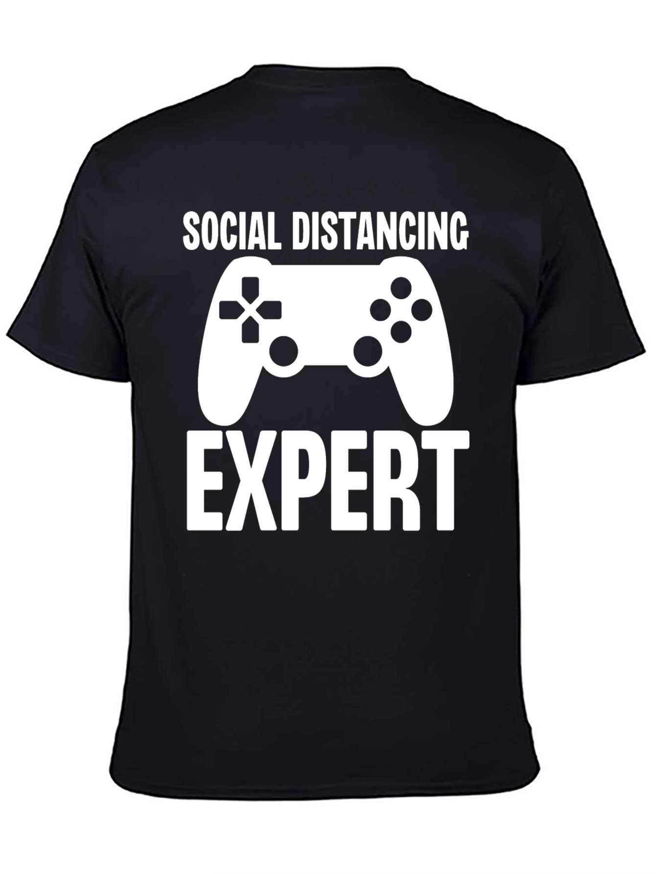 Social Distancing Expert Gamer T-Shirt