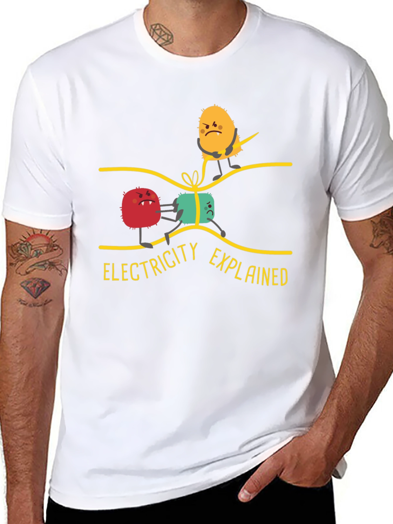 Electricity Explained Graphic Tee