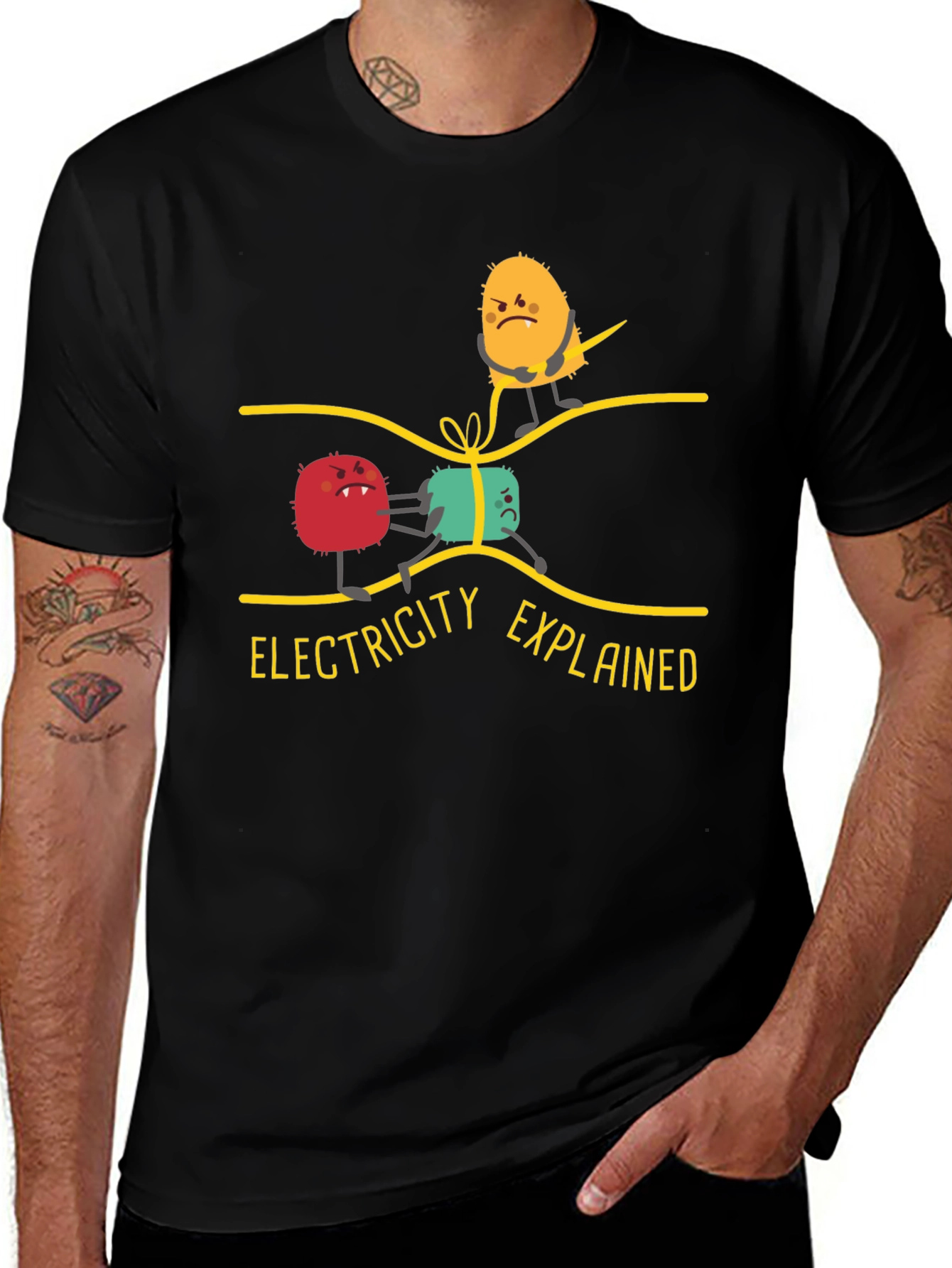 Electricity Explained Graphic Tee