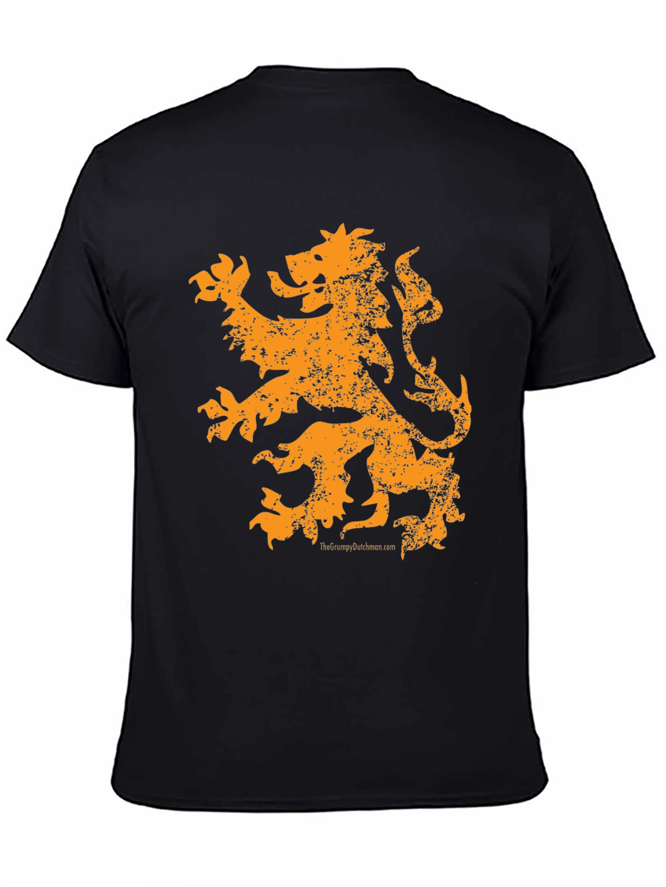 Orange Lion Graphic Tee