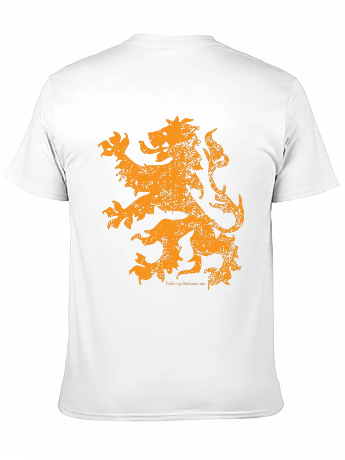 Orange Lion Graphic Tee
