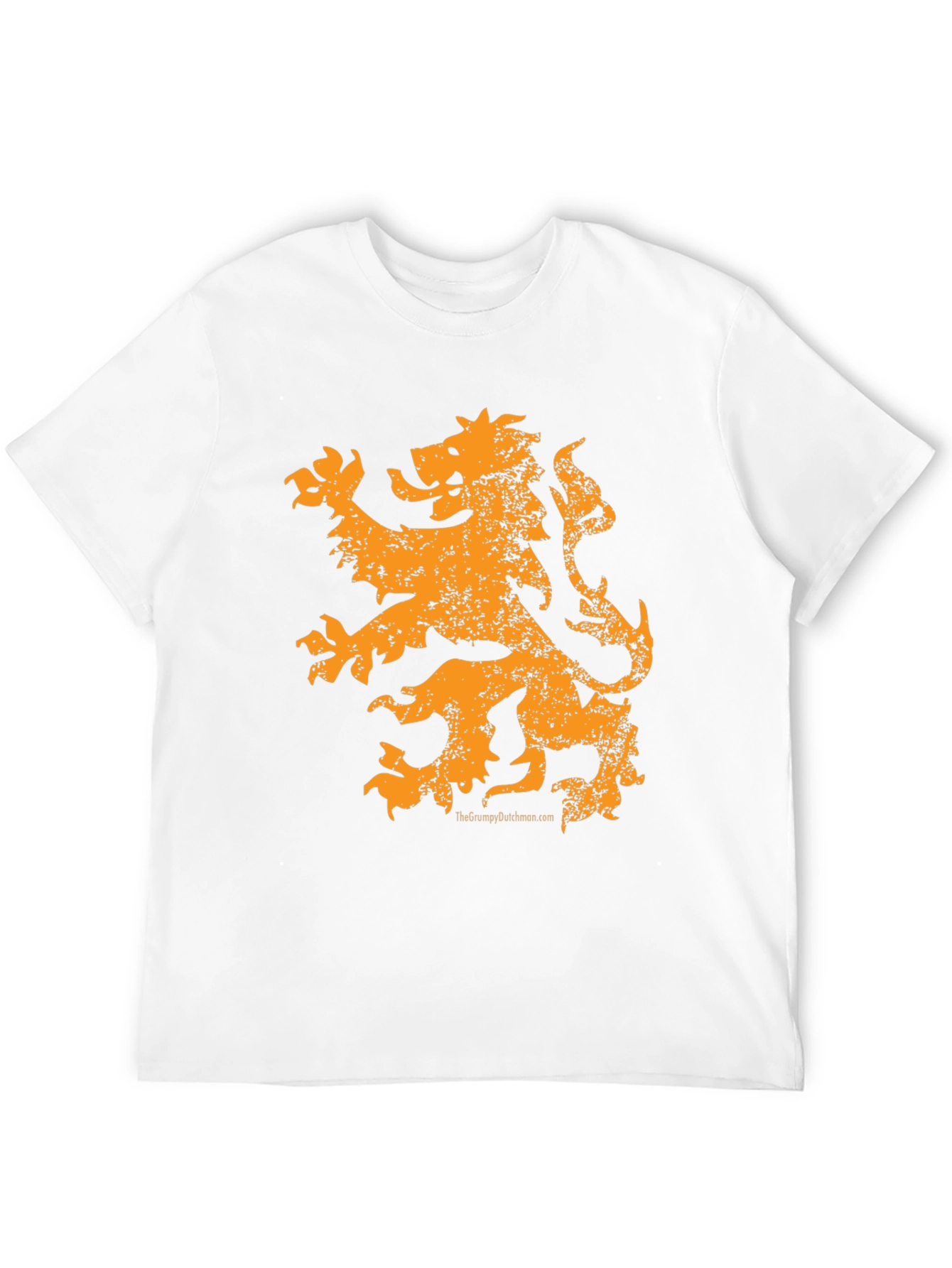 Orange Lion Graphic Tee