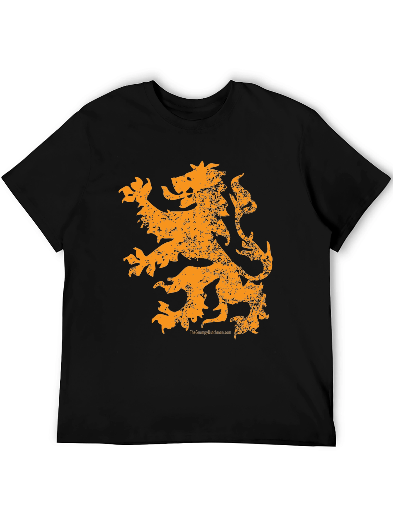 Orange Lion Graphic Tee