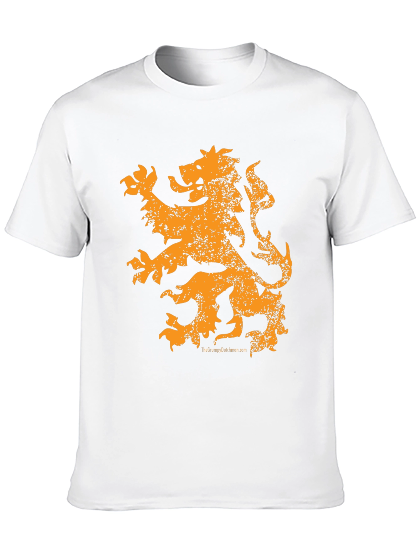Orange Lion Graphic Tee