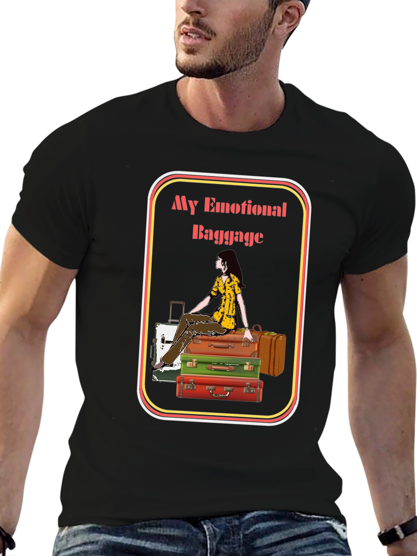 Emotional Baggage Graphic Tee