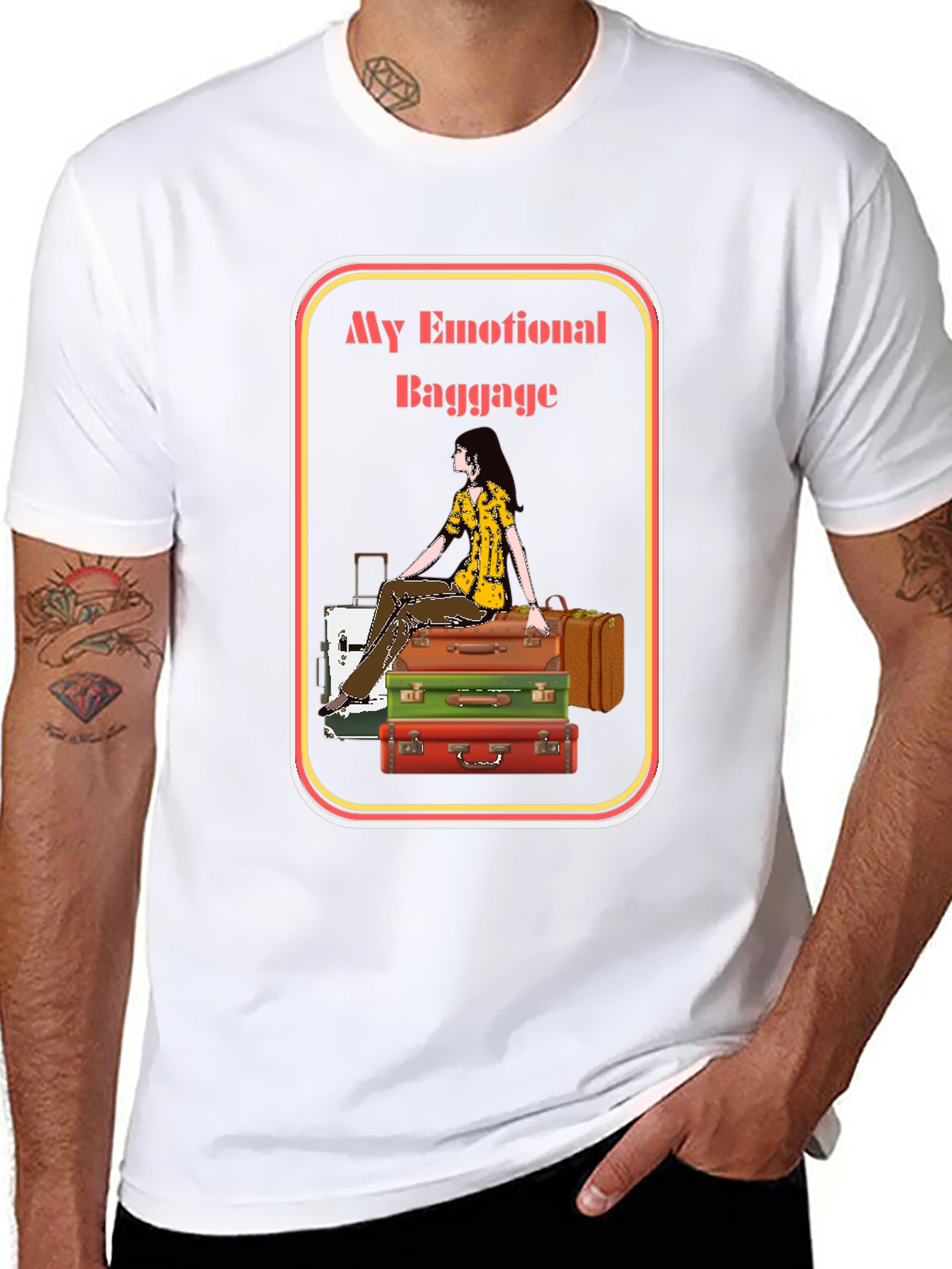 Emotional Baggage Graphic Tee