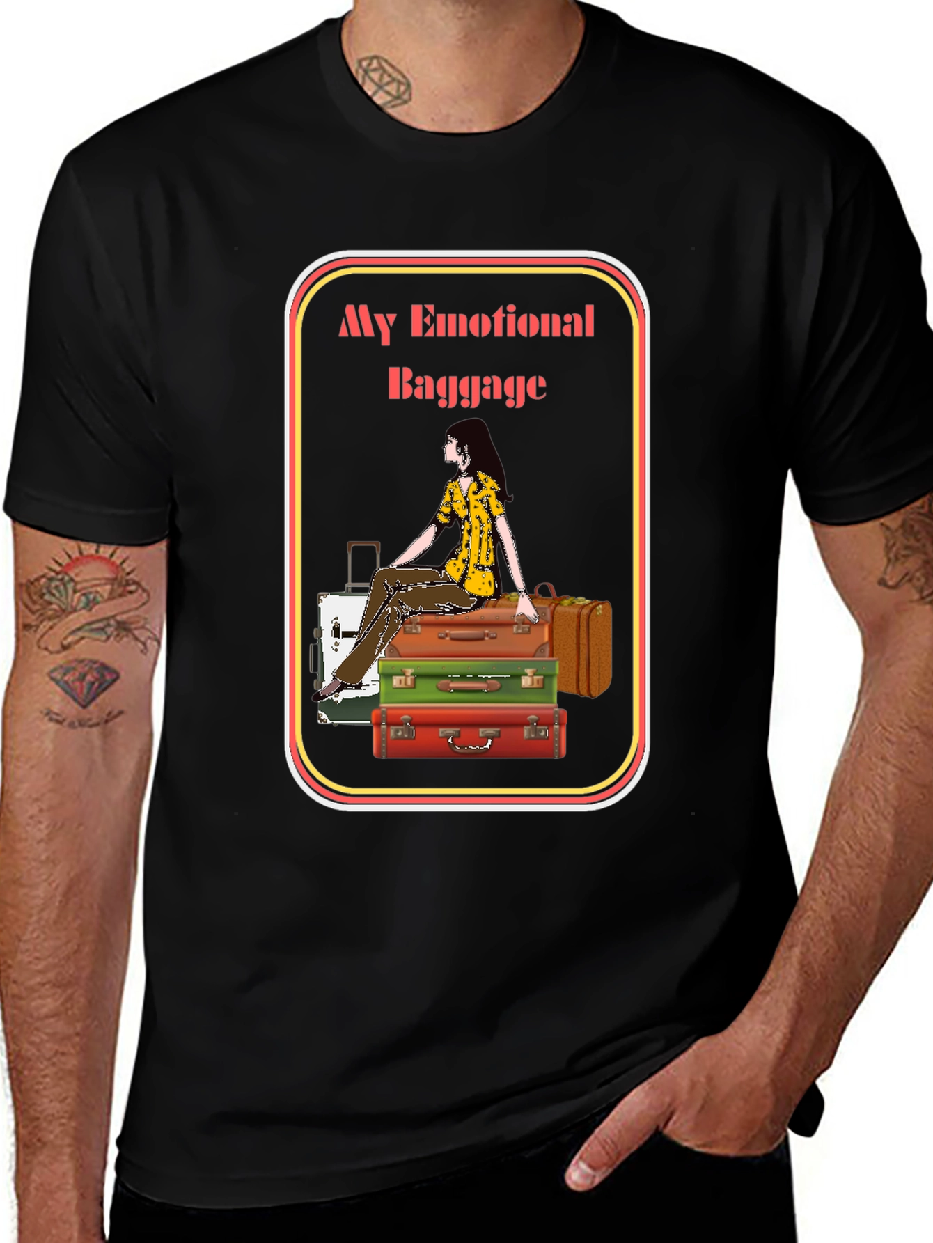 Emotional Baggage Graphic Tee