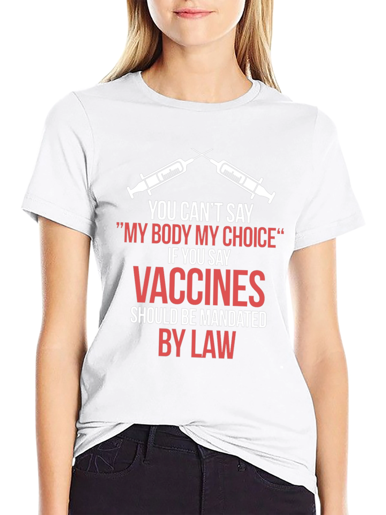 My Body My Choice Vaccines Mandate T-Shirt