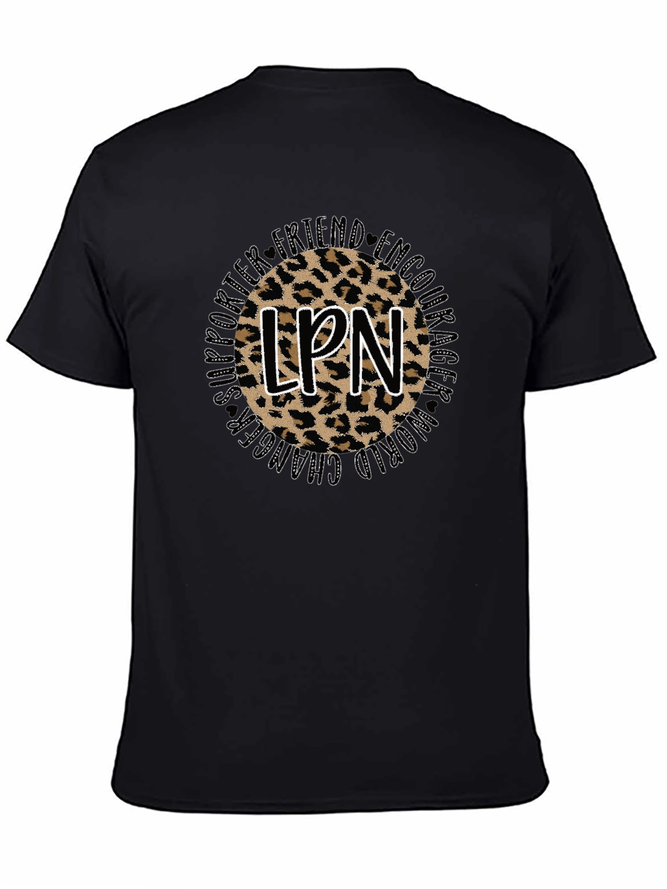 LPN Leopard Print T-Shirt - Nurse Appreciation