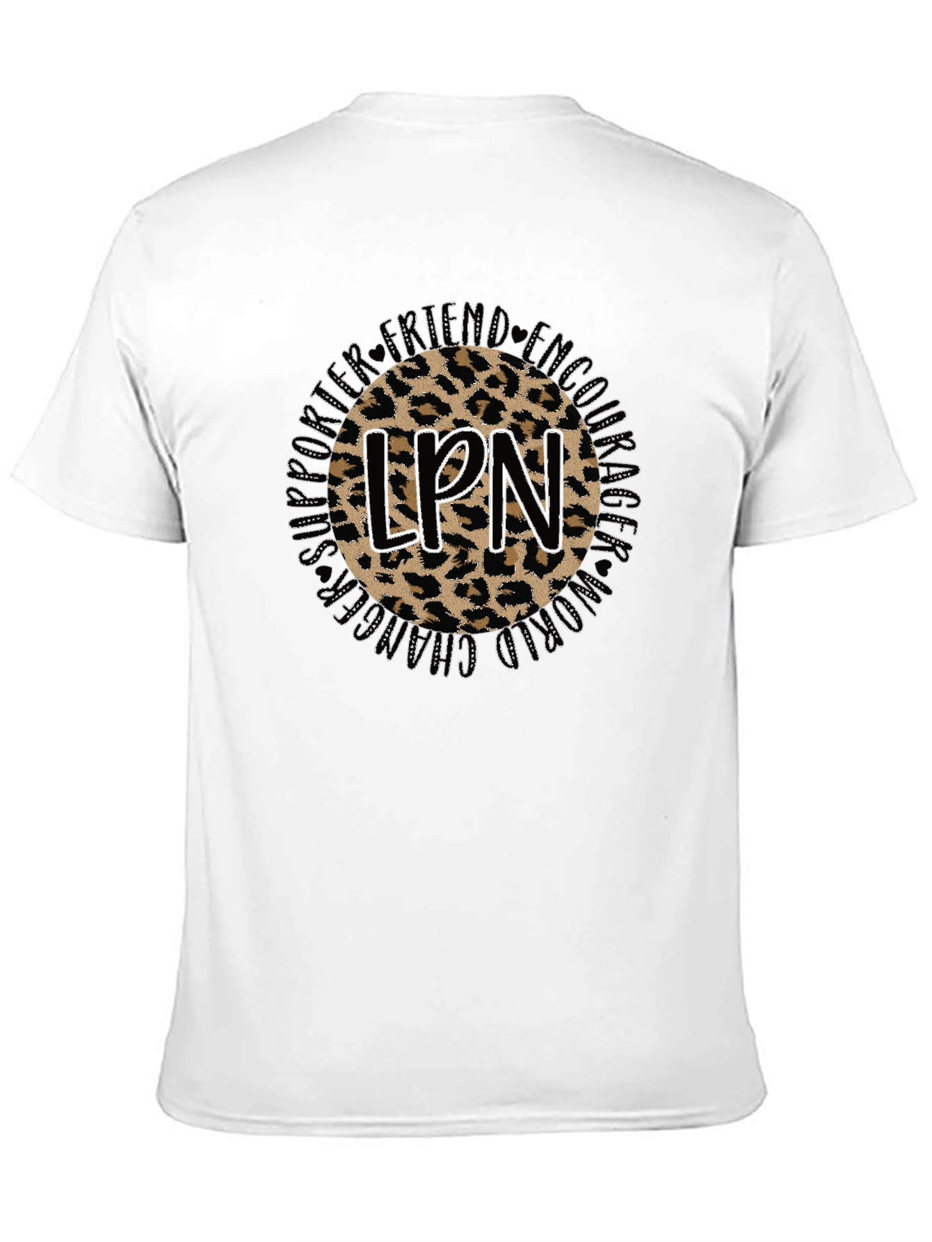 LPN Leopard Print T-Shirt - Nurse Appreciation
