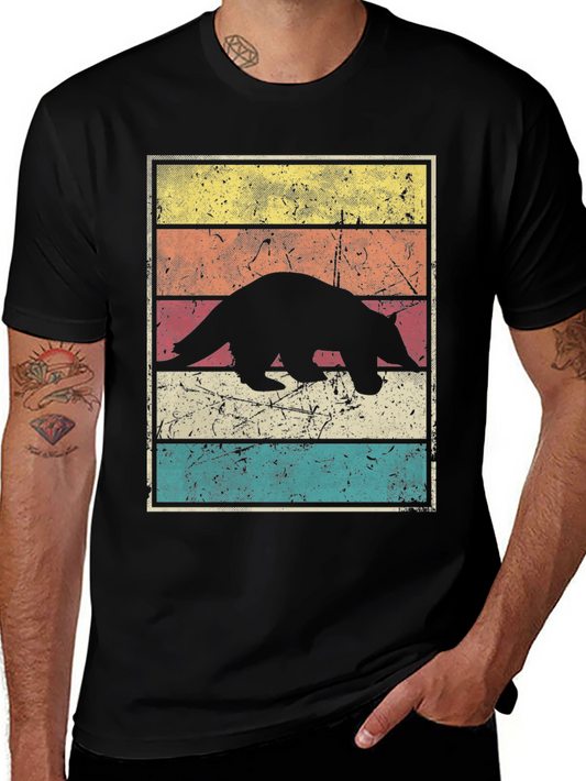 Retro Pangolin T-Shirt - Vintage Style Tee