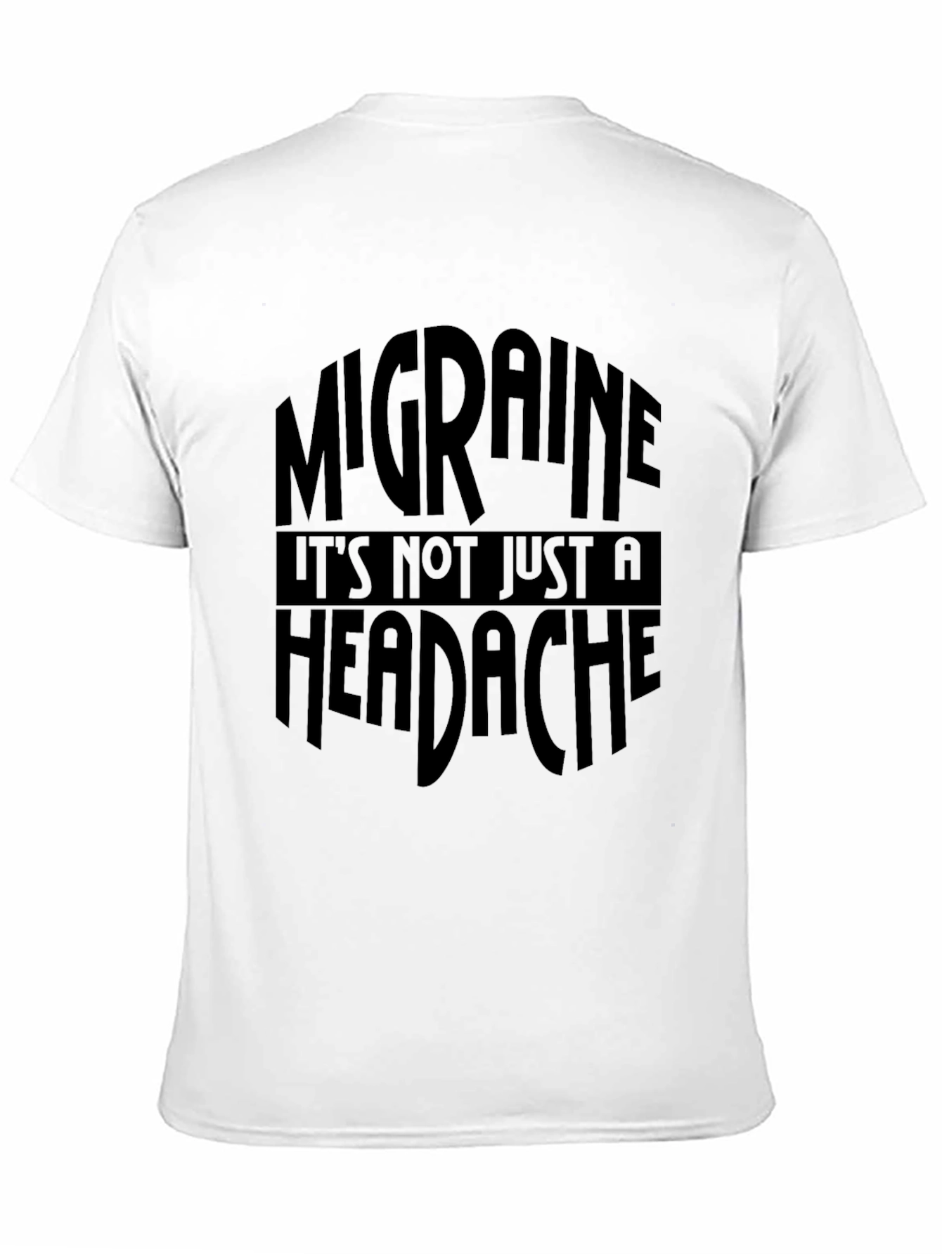 Migraine Awareness T-Shirt - Its Not Just A Headache