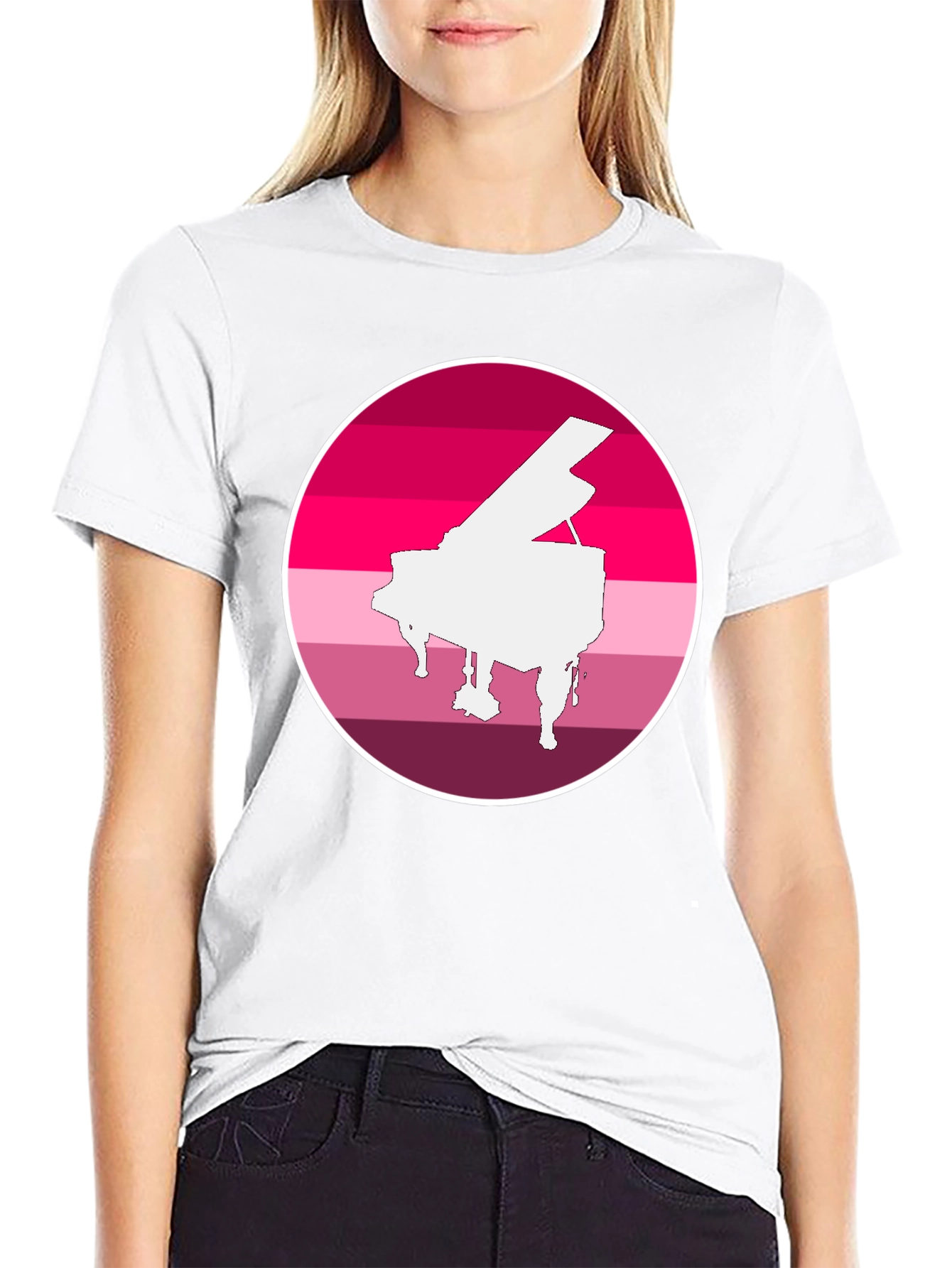 Piano Pride T-Shirt - Musical LGBTQ+ Tee