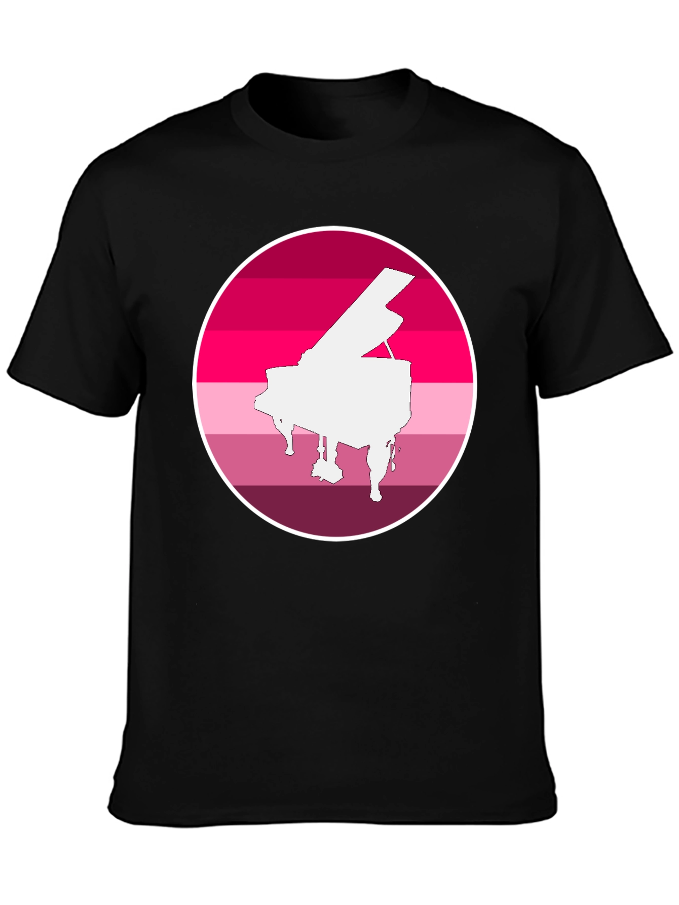 Piano Pride T-Shirt - Musical LGBTQ+ Tee