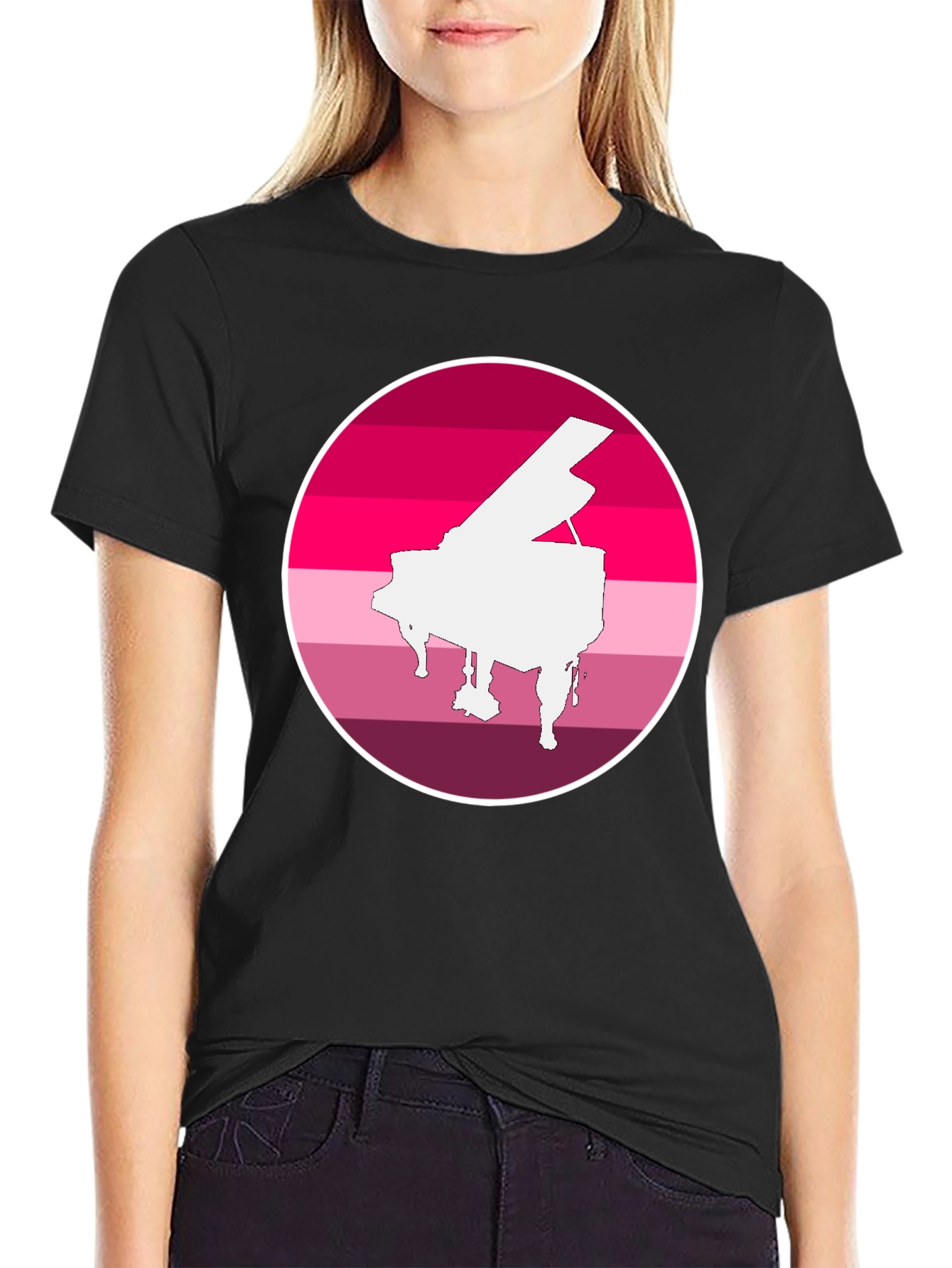 Piano Pride T-Shirt - Musical LGBTQ+ Tee