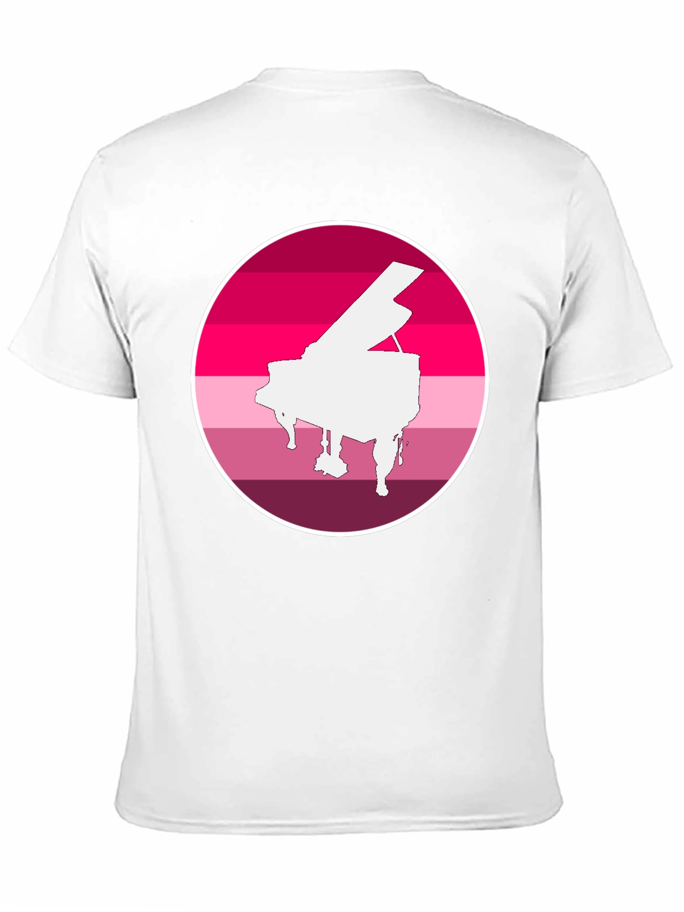 Piano Pride T-Shirt - Musical LGBTQ+ Tee