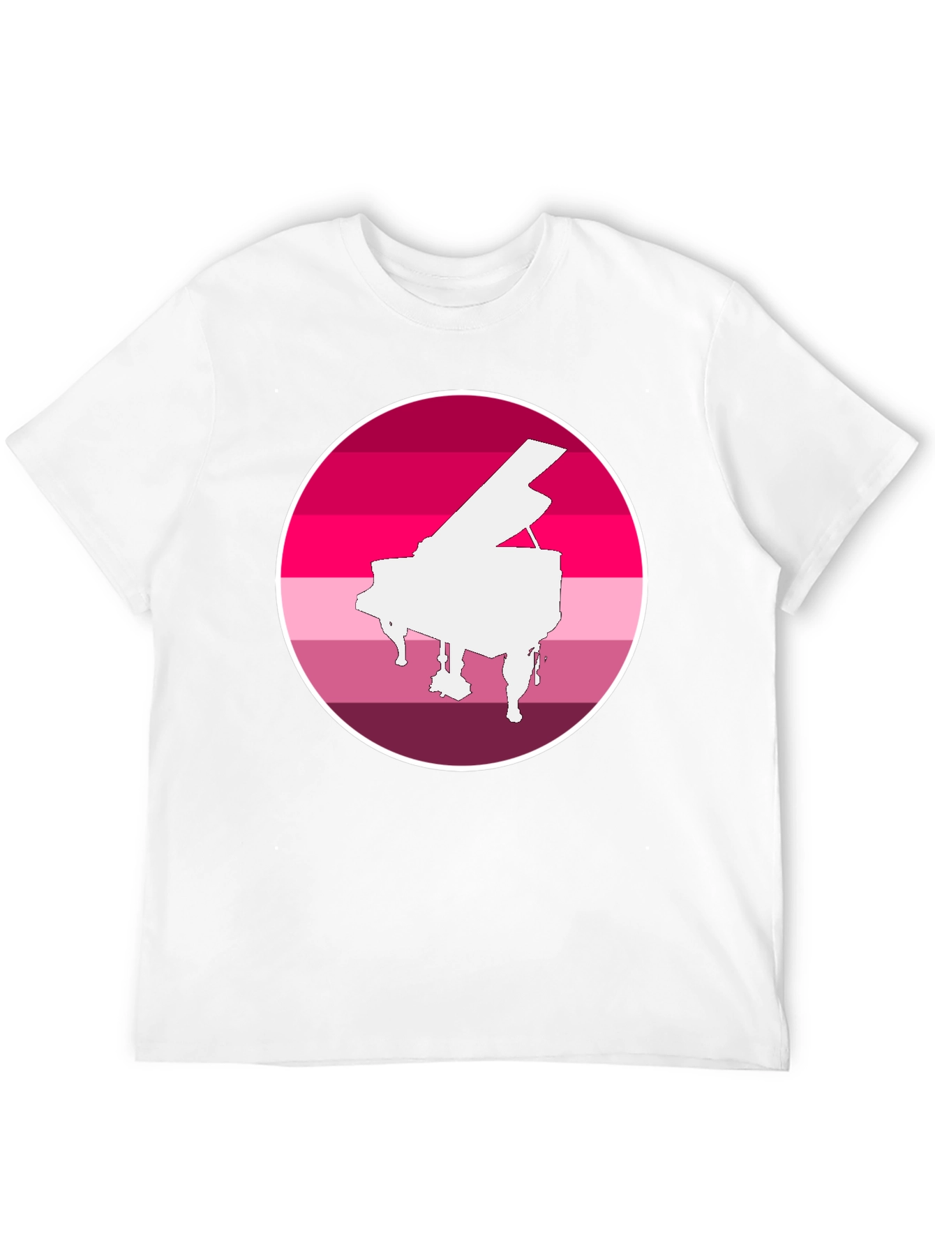 Piano Pride T-Shirt - Musical LGBTQ+ Tee
