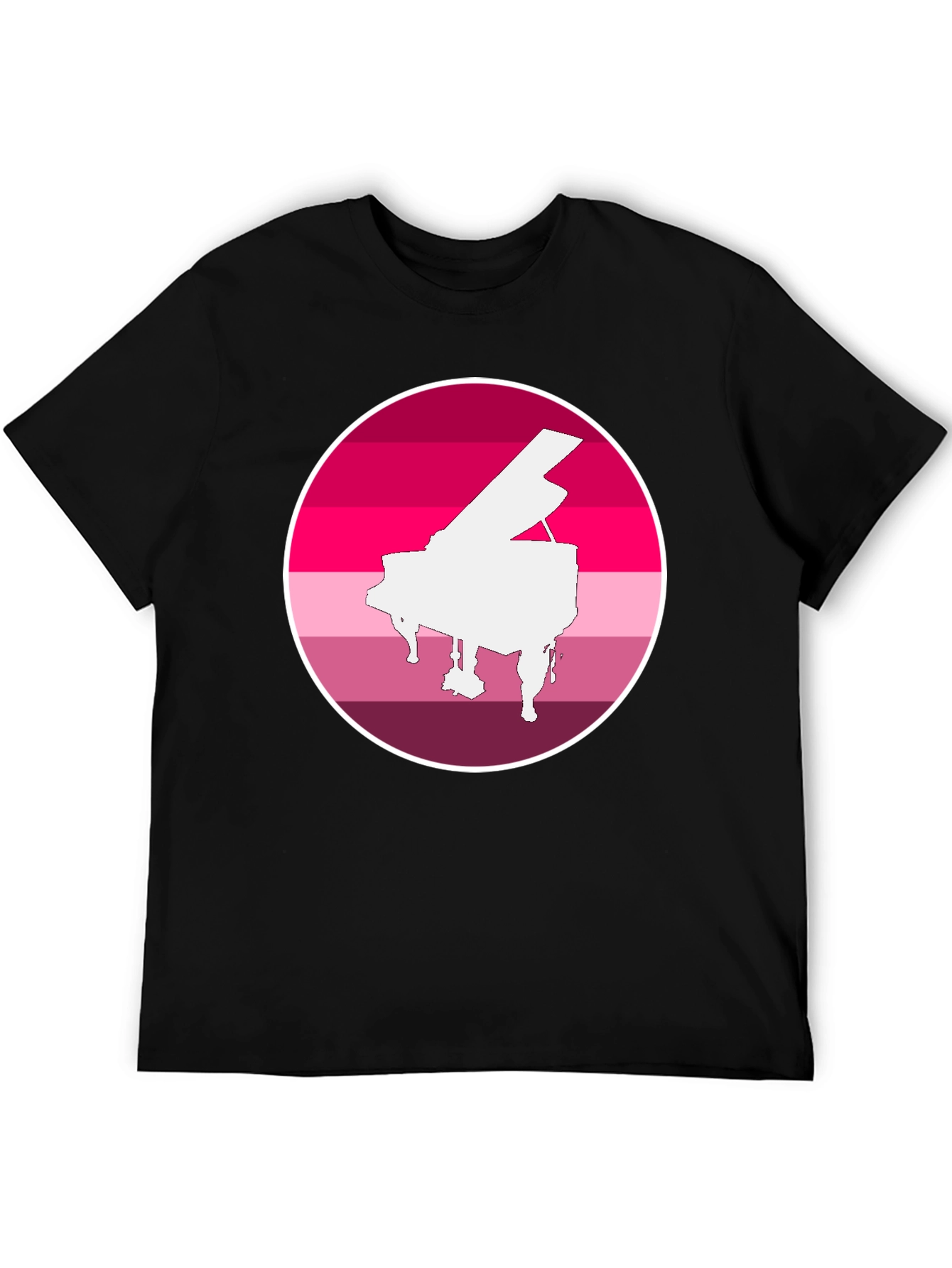 Piano Pride T-Shirt - Musical LGBTQ+ Tee