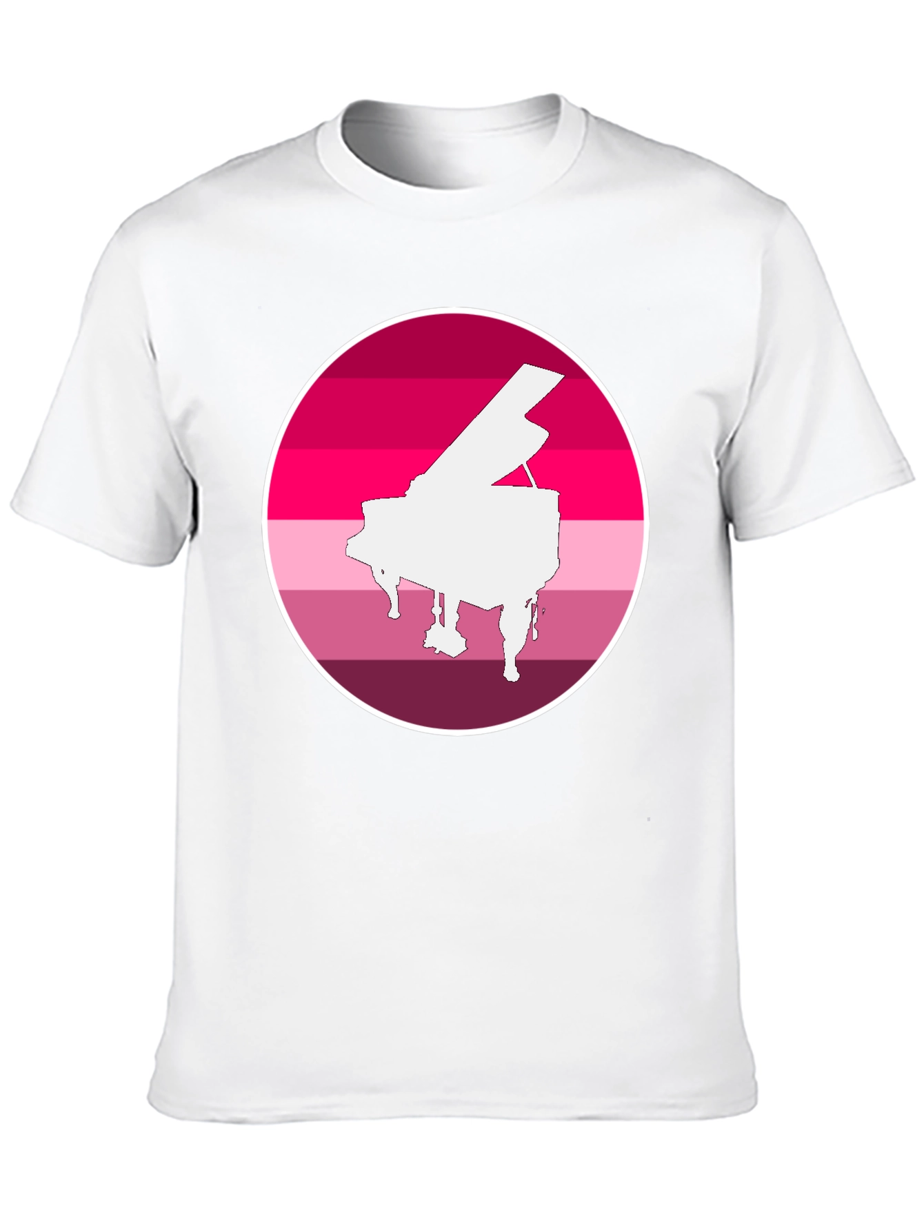 Piano Pride T-Shirt - Musical LGBTQ+ Tee