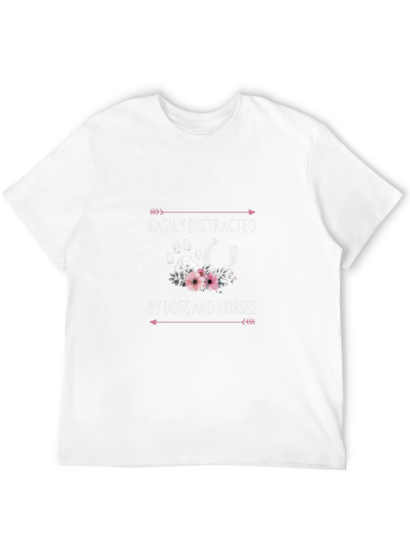 Easily Distracted by Dogs and Horses T-Shirt