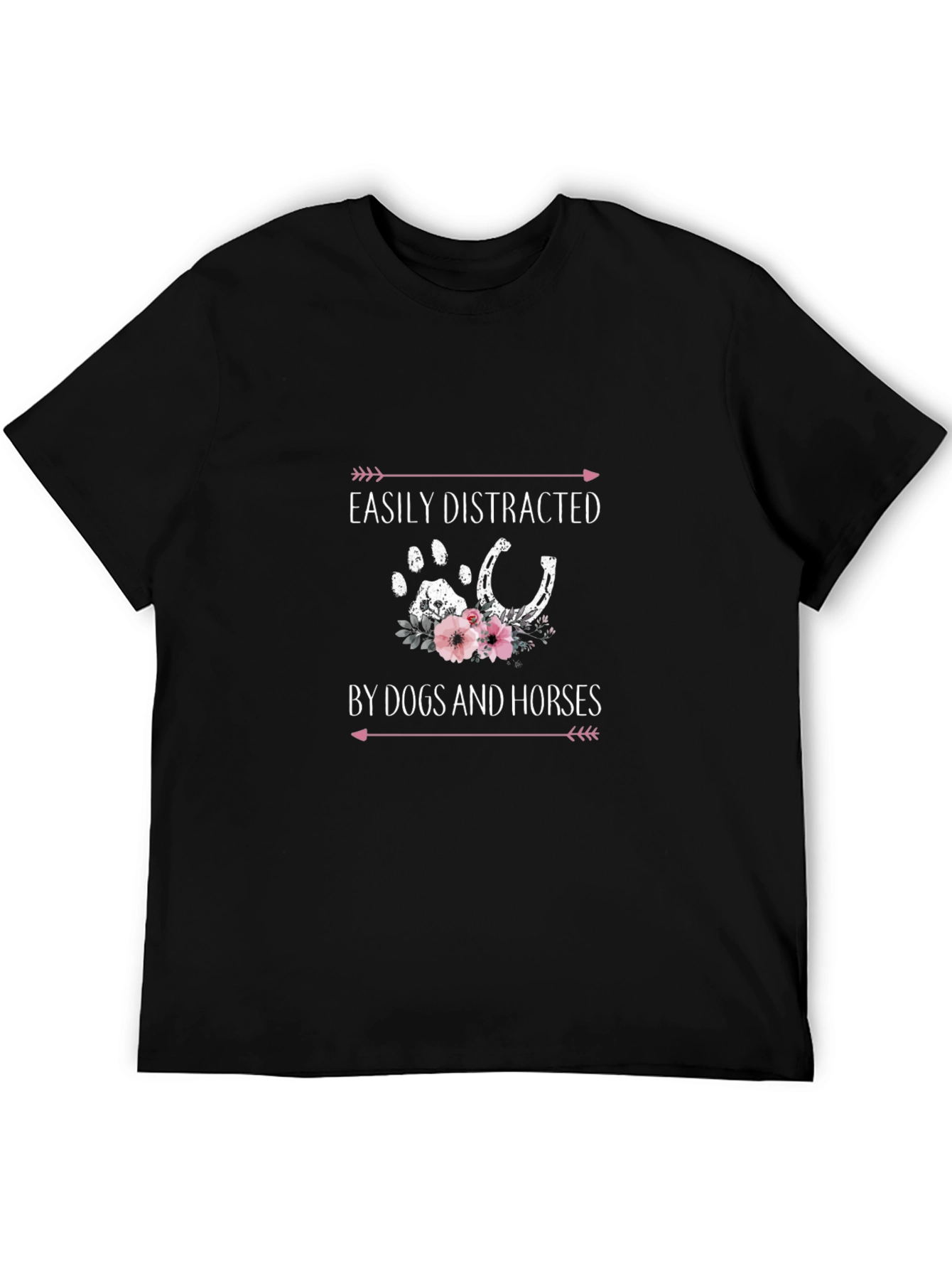 Easily Distracted by Dogs and Horses T-Shirt