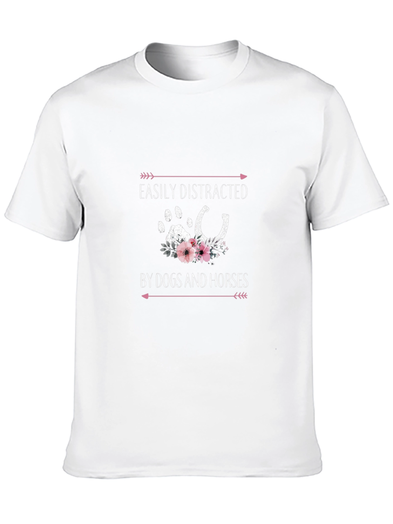 Easily Distracted by Dogs and Horses T-Shirt