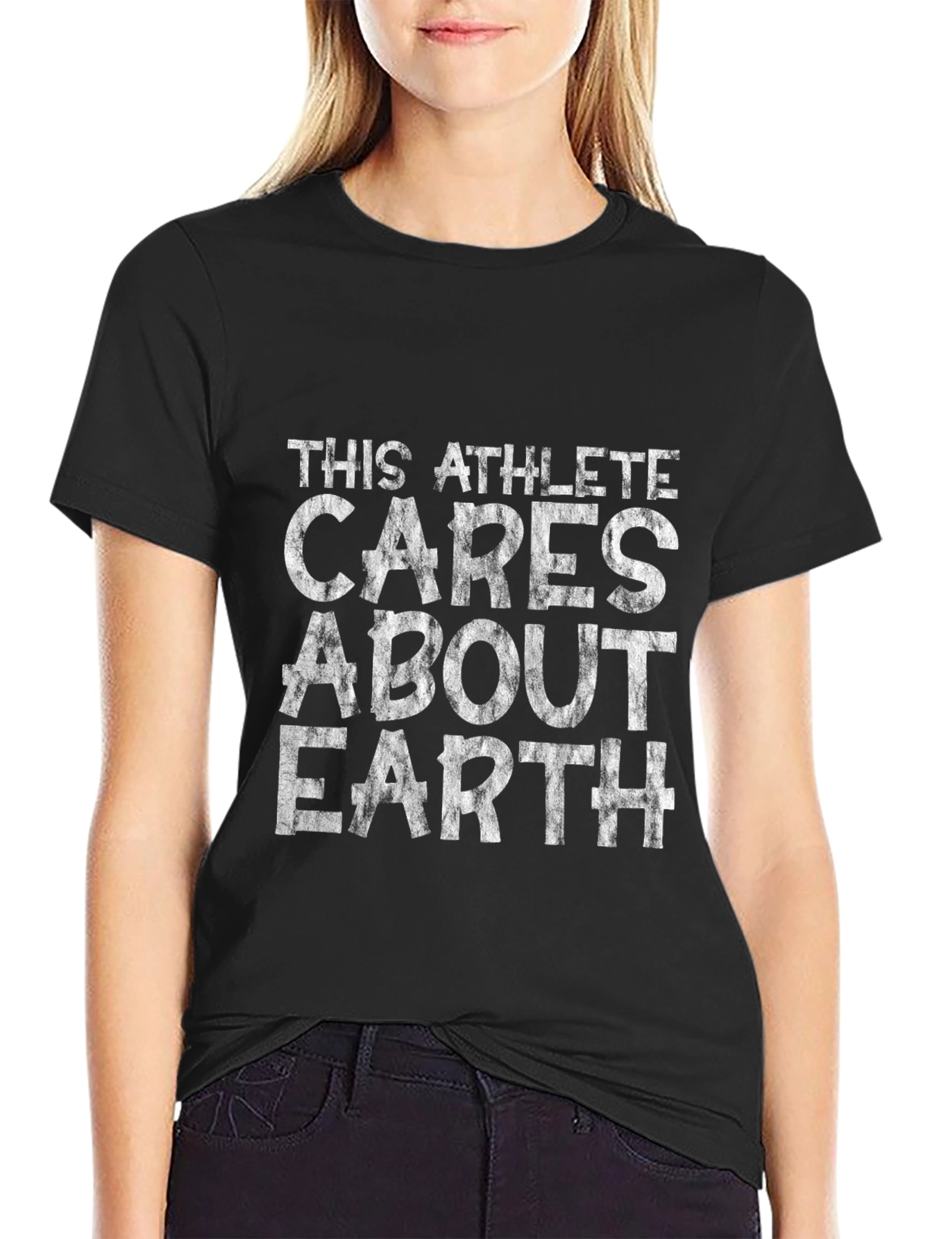 Eco Athlete Black T-Shirt