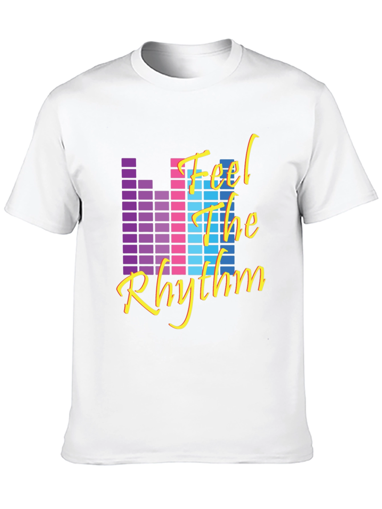 Retro Feel The Rhythm Graphic Tee