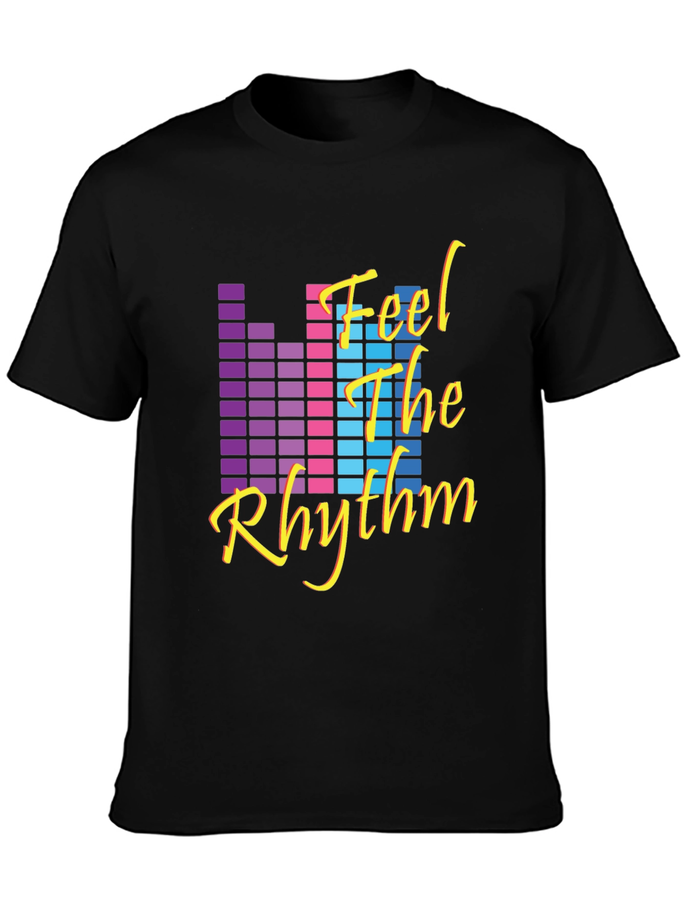 Retro Feel The Rhythm Graphic Tee