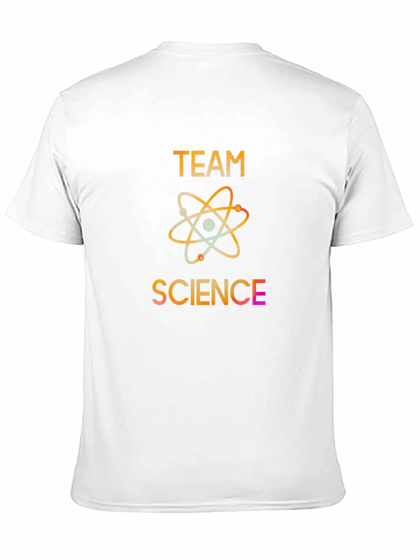Team Science Graphic Print Black T-Shirt