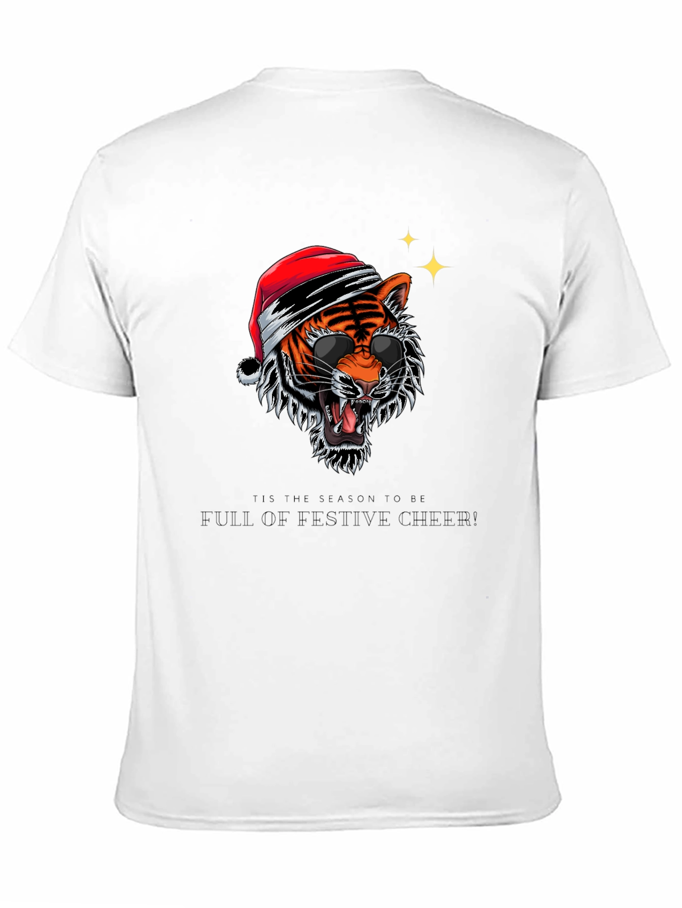 Festive Tiger Graphic Tee