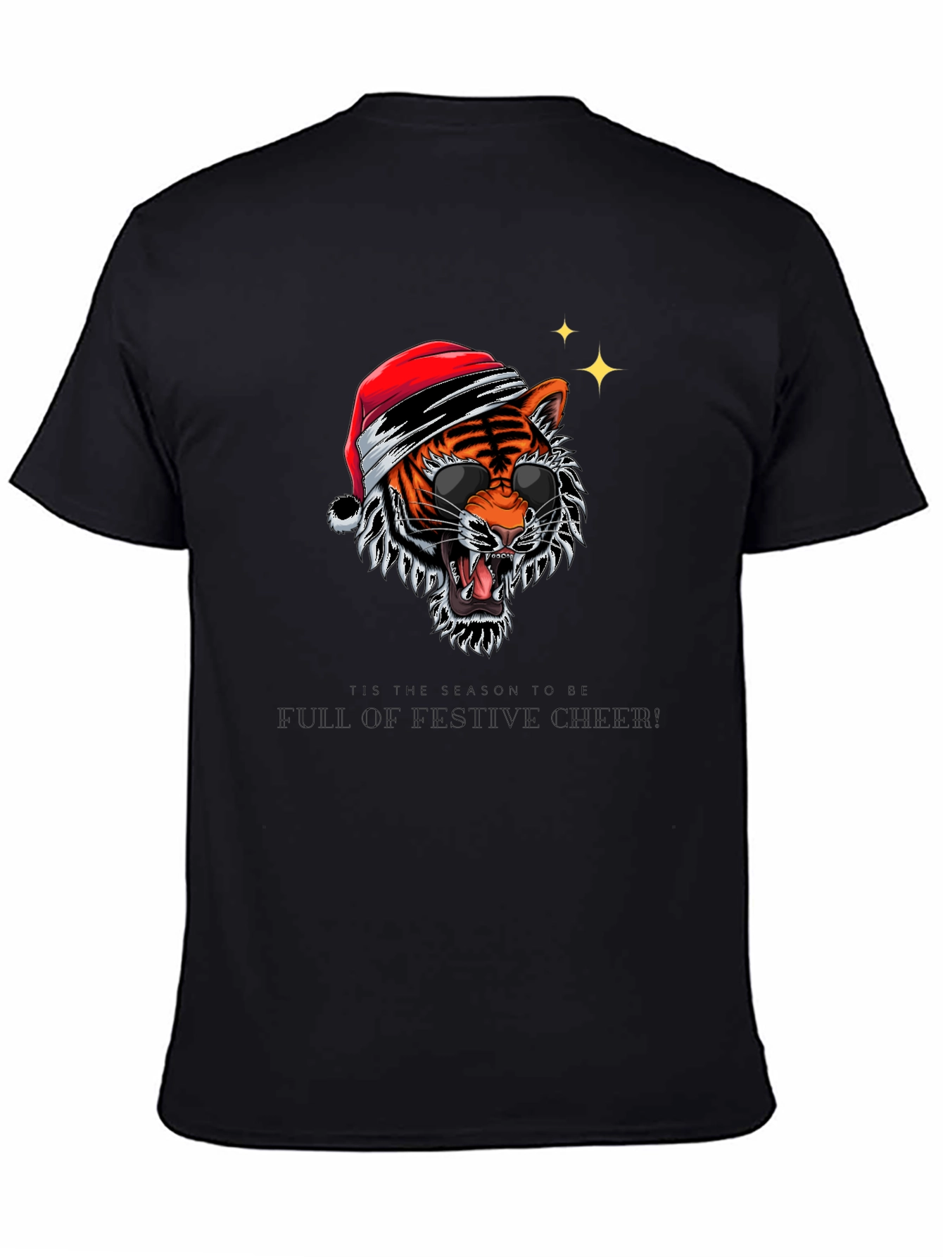 Festive Tiger Graphic Tee