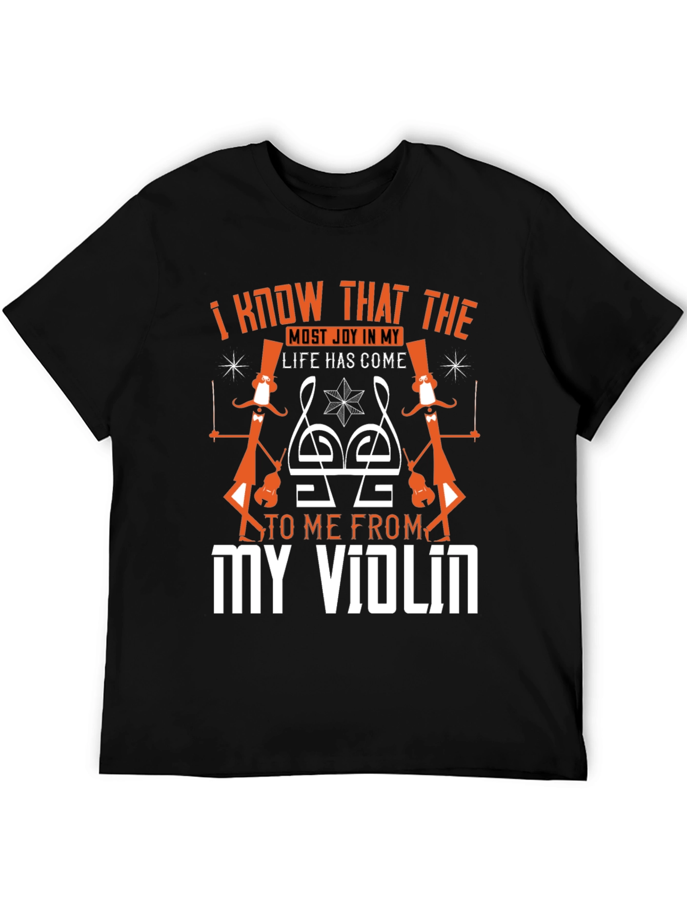 Violin Music Lover Graphic Tee