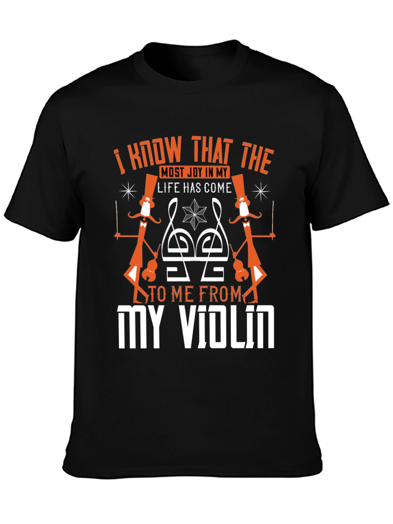 Violin Music Lover Graphic Tee