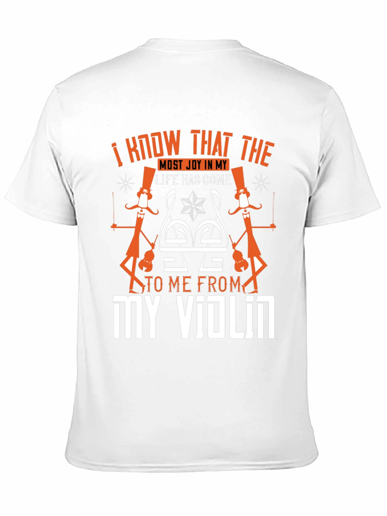 Violin Music Lover Graphic Tee